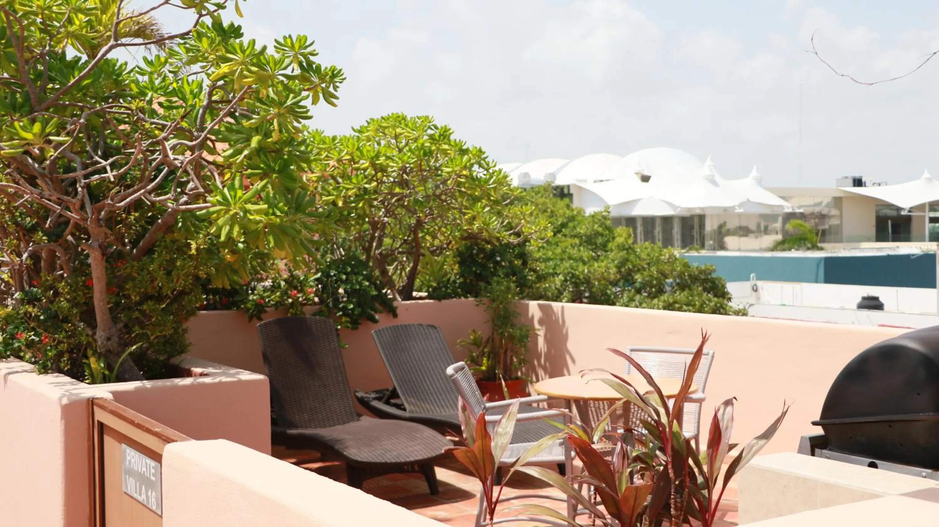Patio in Acanto Hotel Playa del Carmen, Trademark Collection by Wyndham