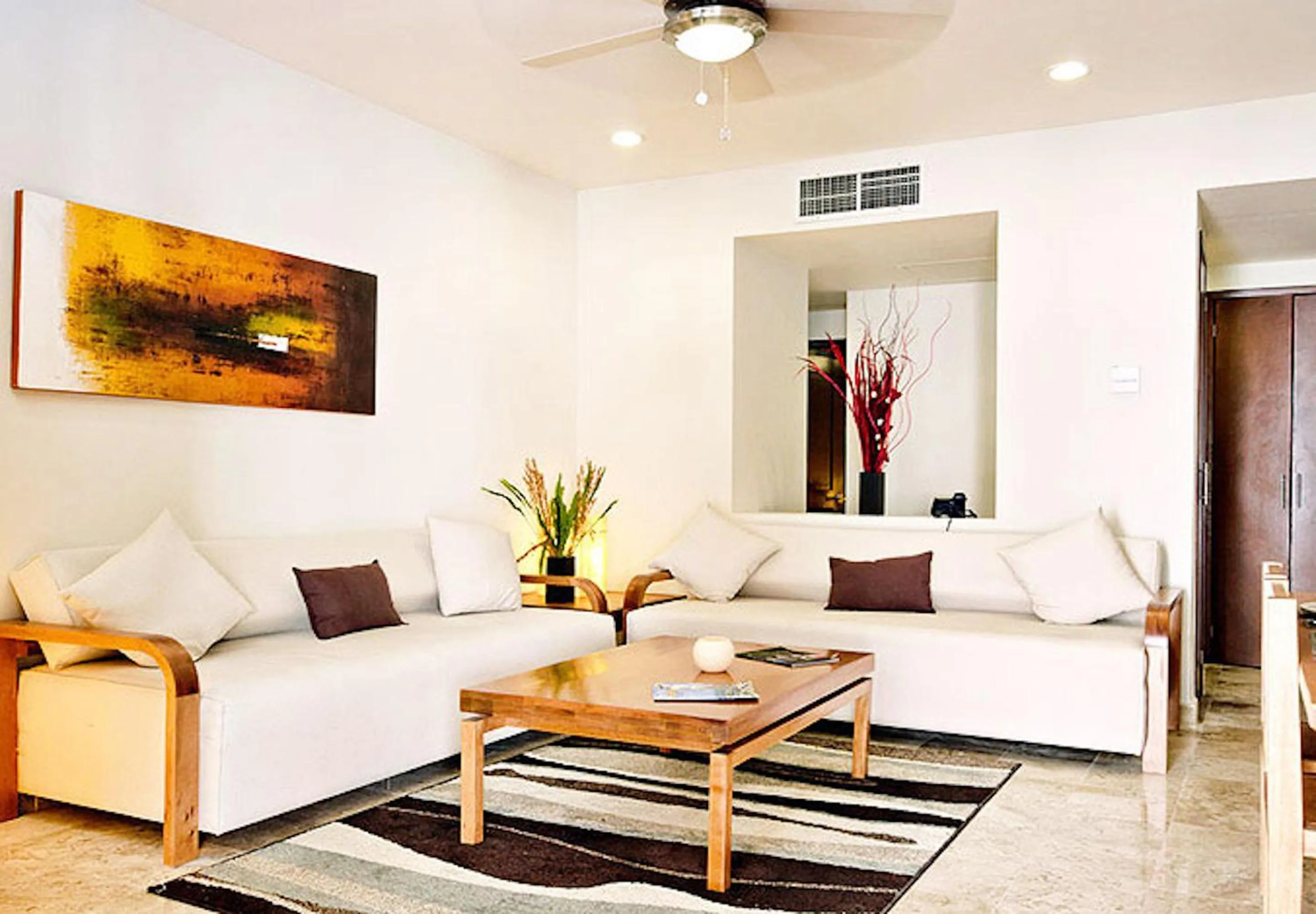 Living room in Acanto Hotel Playa del Carmen, Trademark Collection by Wyndham