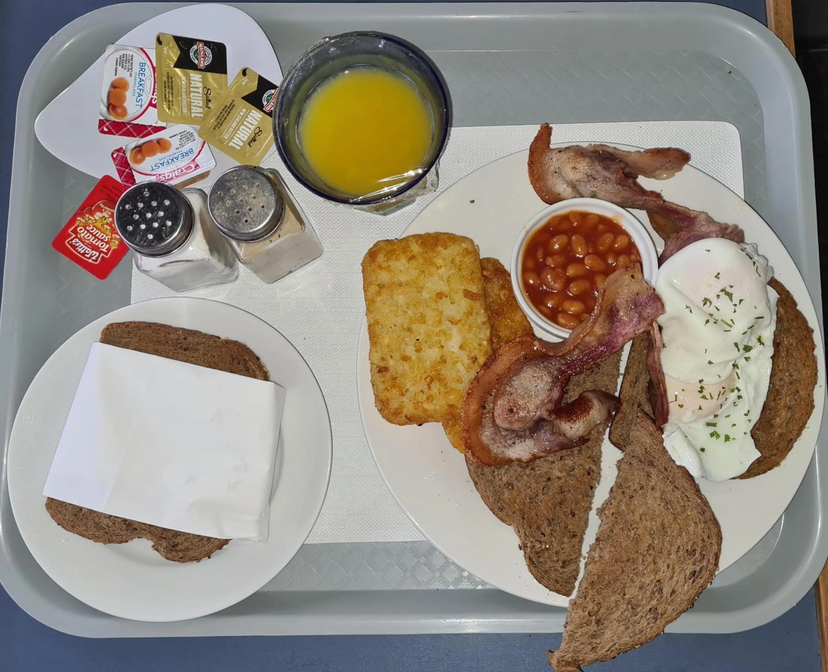 Breakfast in Portmans Motor Lodge