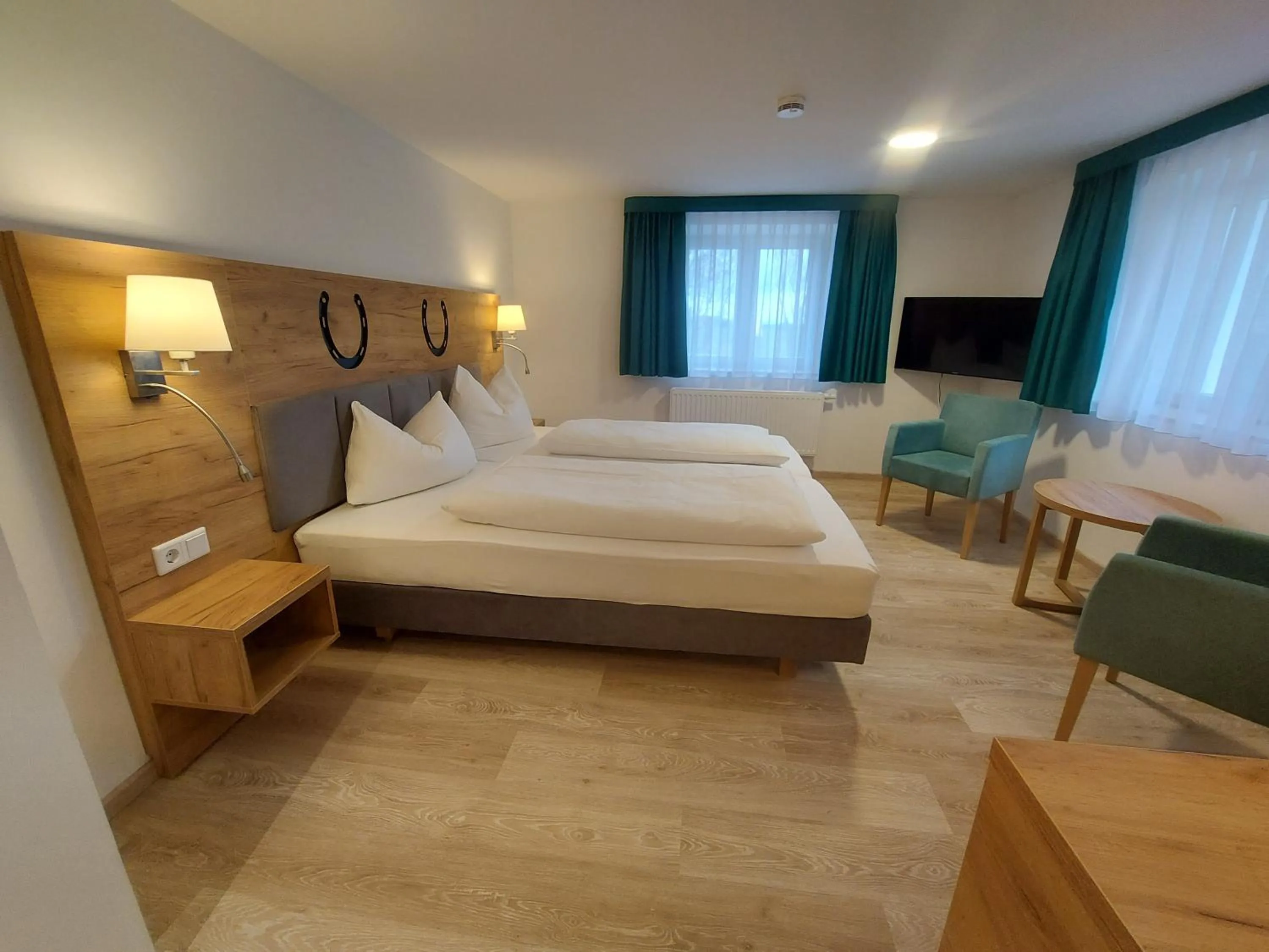 Photo of the whole room, Bed in Allgäu Meadow Ranch