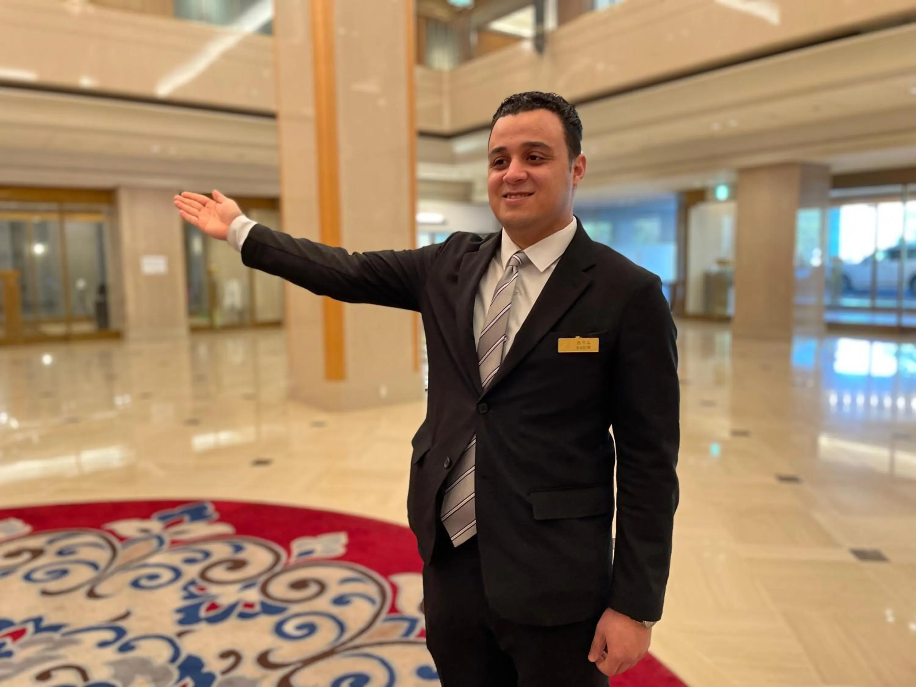 Staff in Rihga Royal Hotel Hiroshima