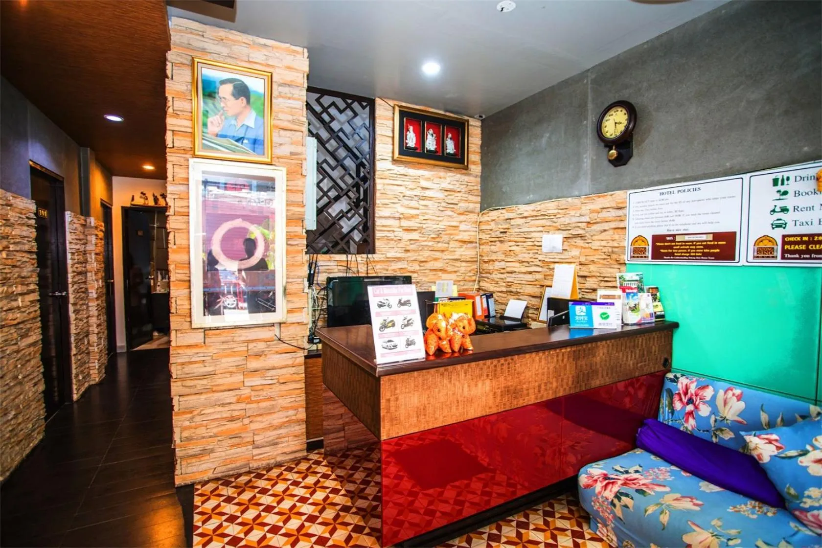 Lobby or reception in Sino House Patong