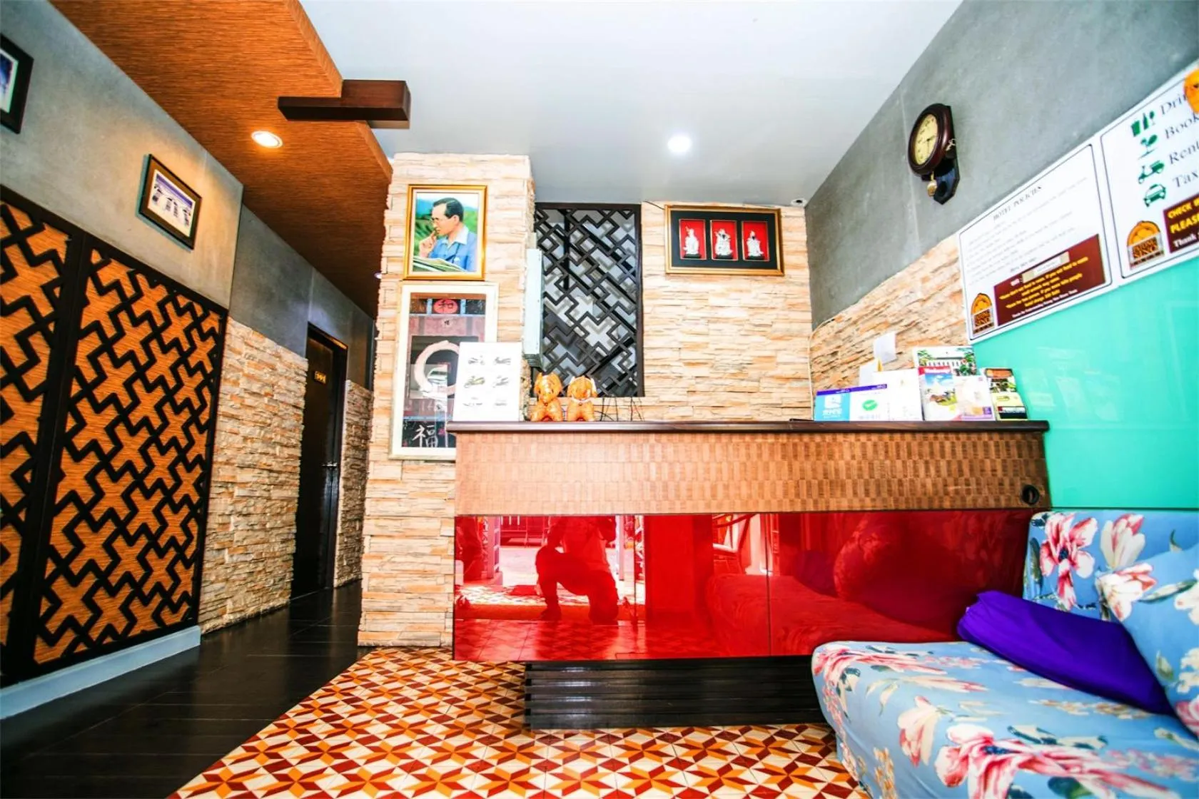 Lobby or reception in Sino House Patong