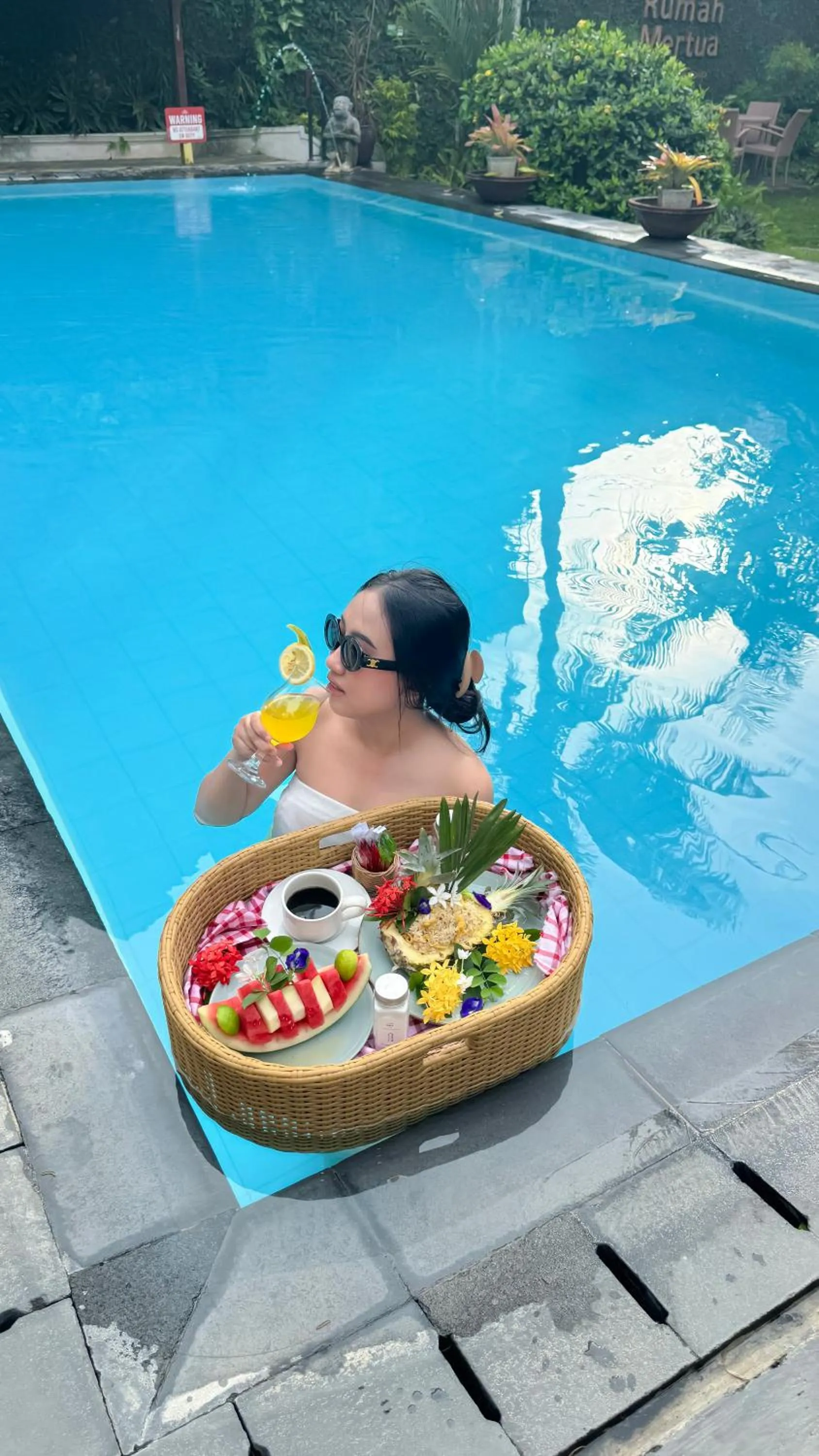 Swimming pool in Rumah Mertua Heritage