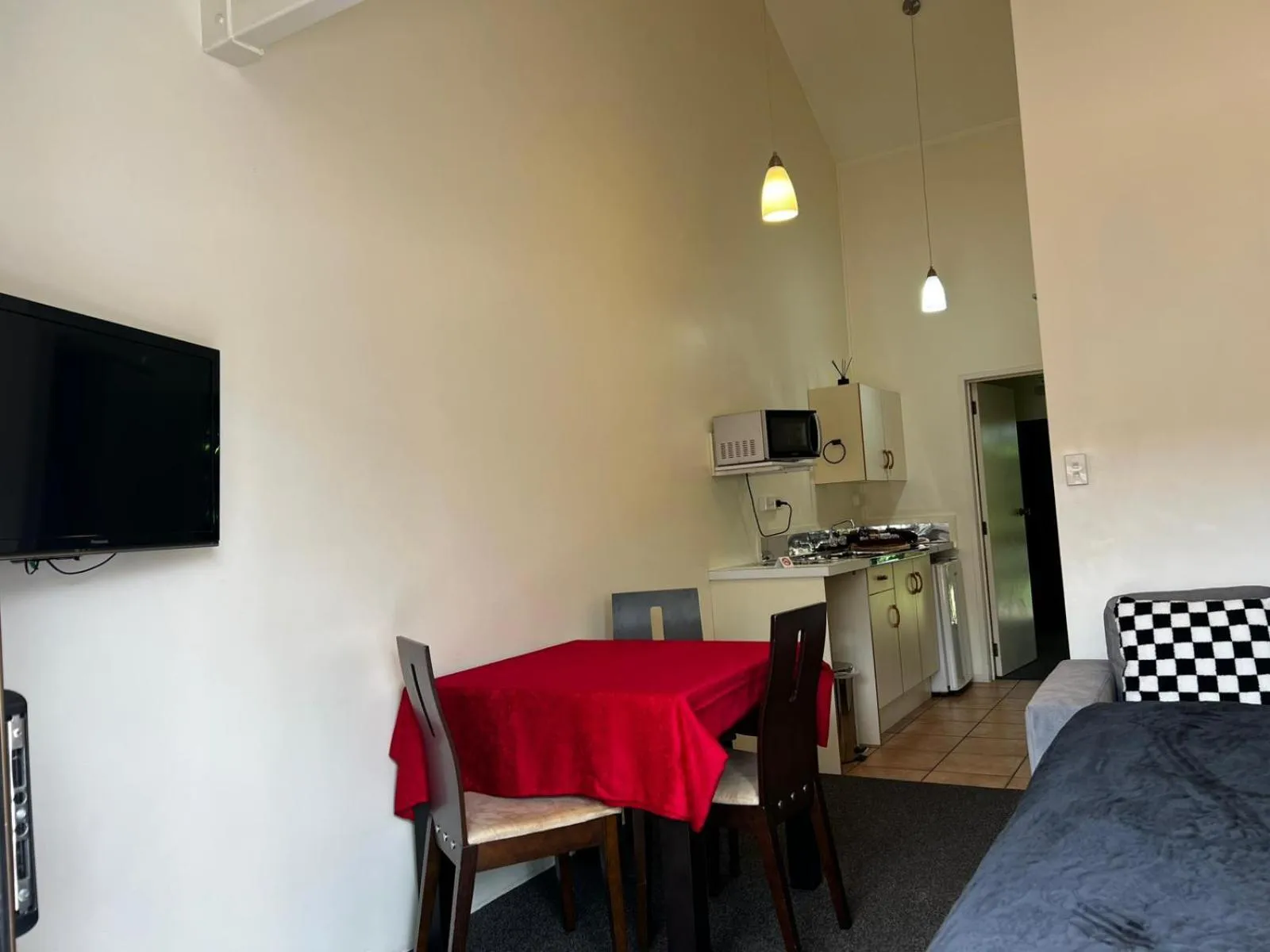 Dining area in Kerikeri Court Motel