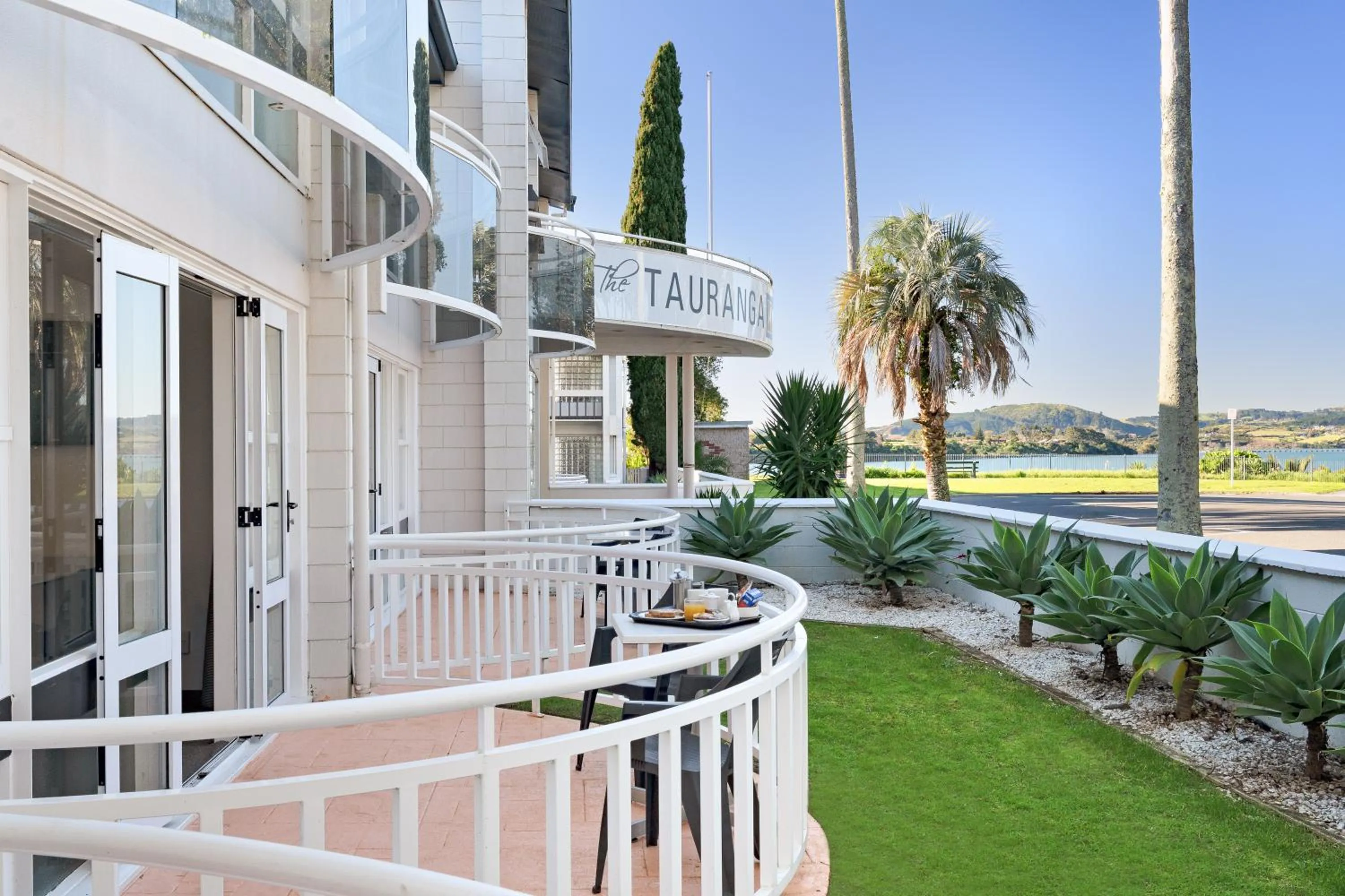 Garden in The Tauranga on the Waterfront