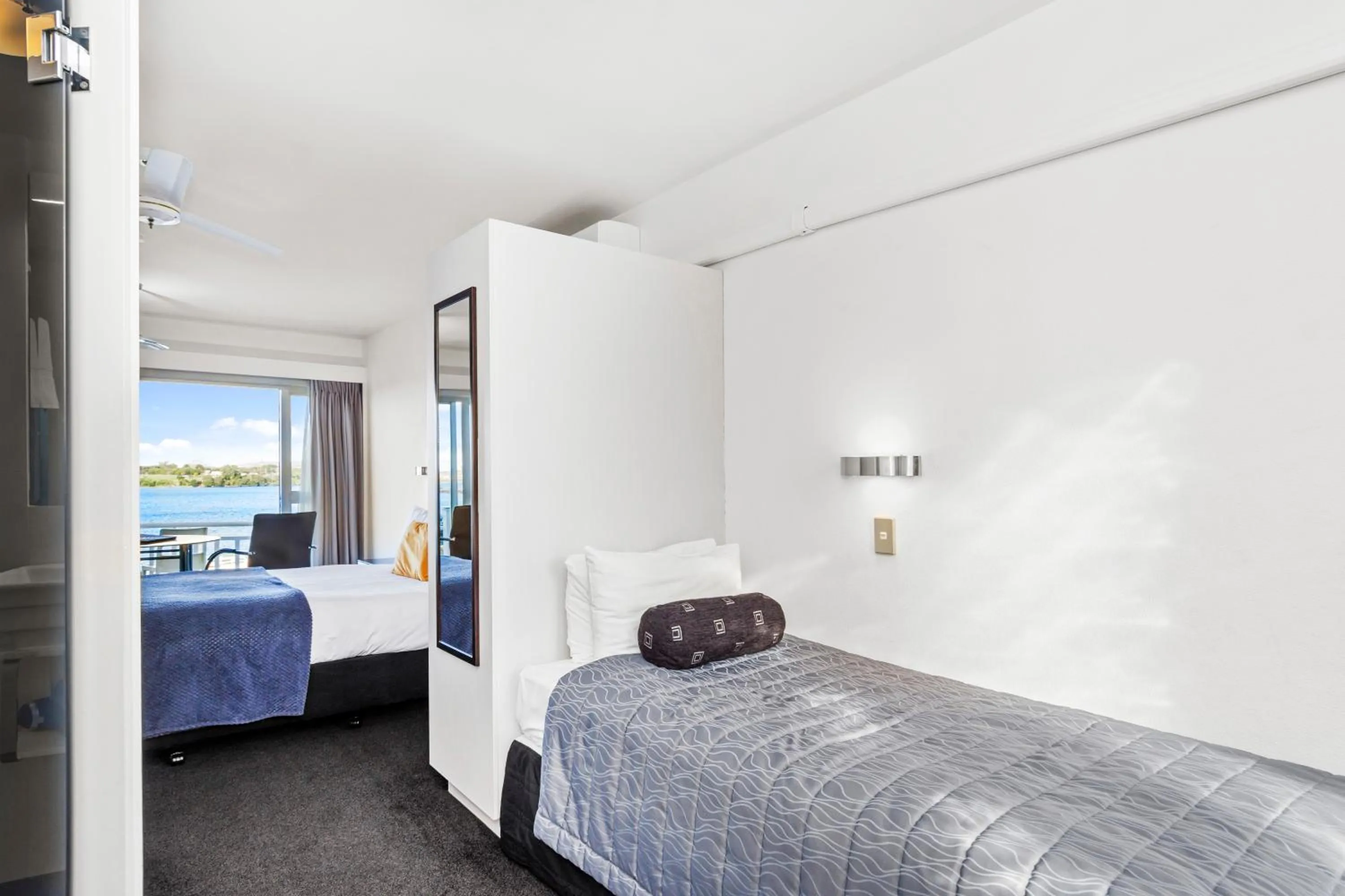 Bed in The Tauranga on the Waterfront