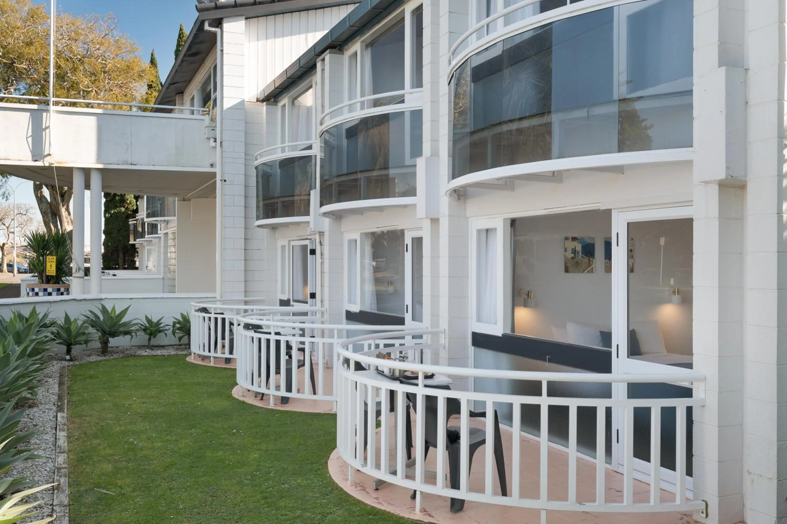 Patio in The Tauranga on the Waterfront