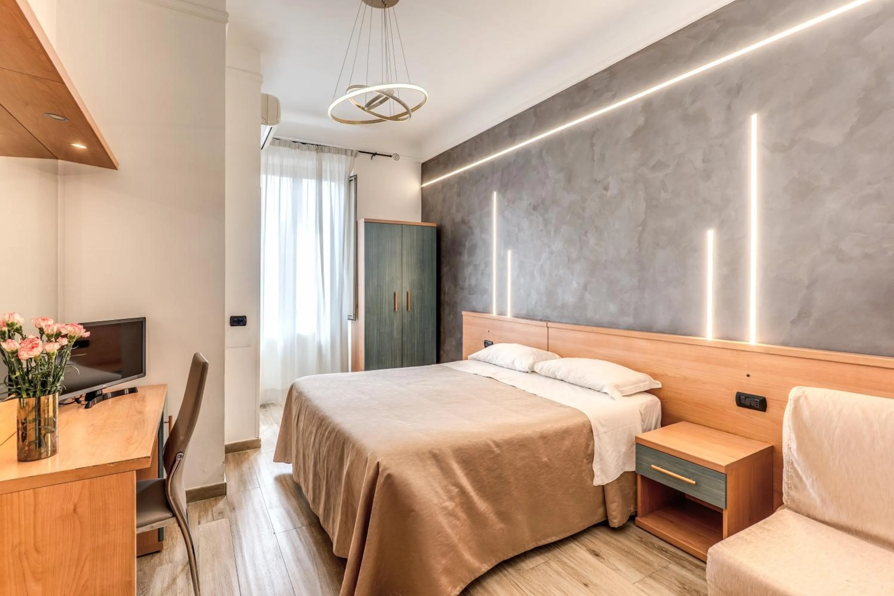 Bed in Hotel Millerose