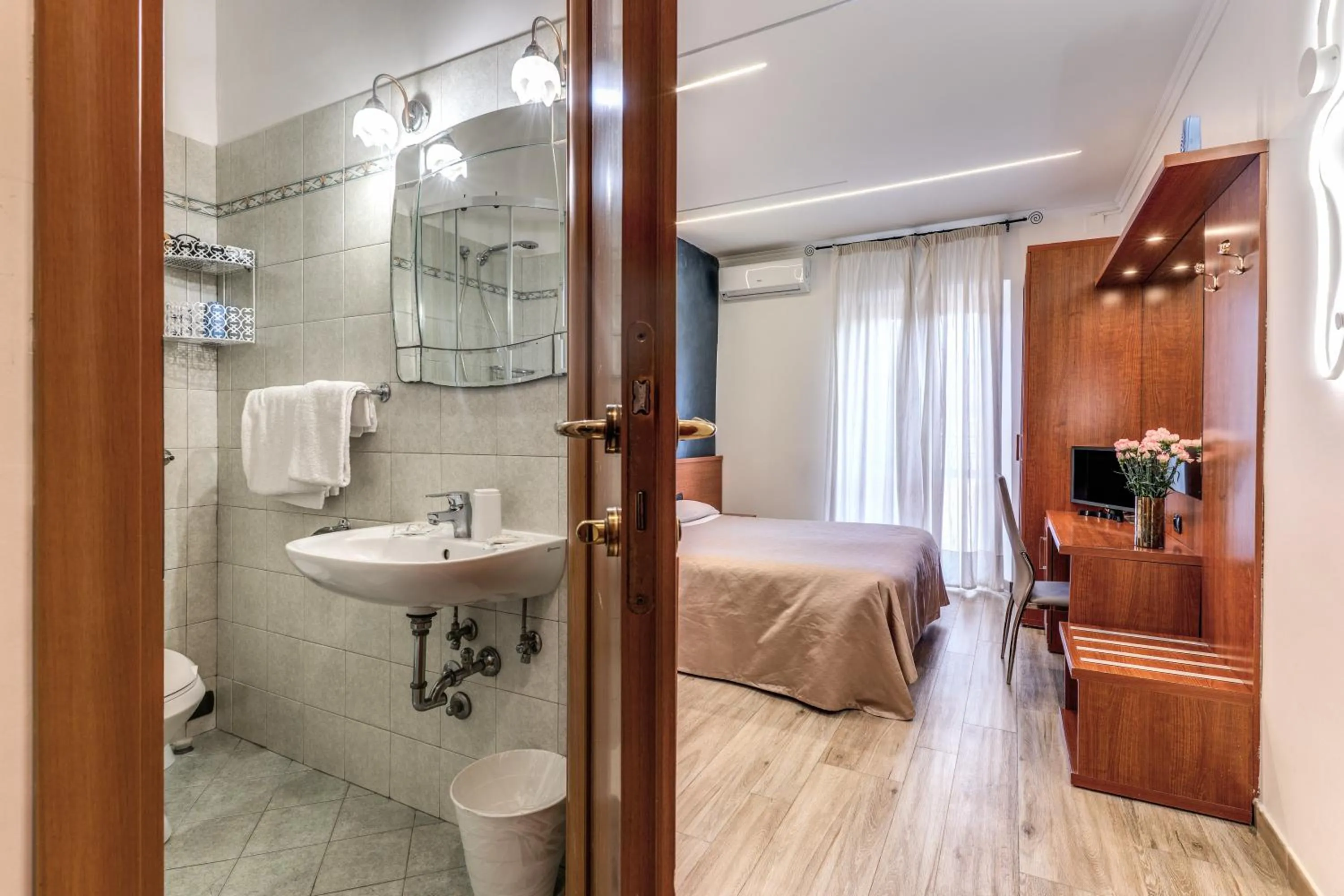 Bed in Hotel Millerose