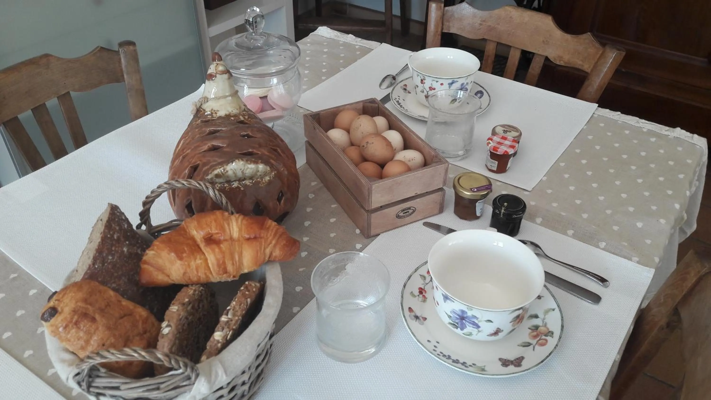 Food close-up in Le clos des vergers