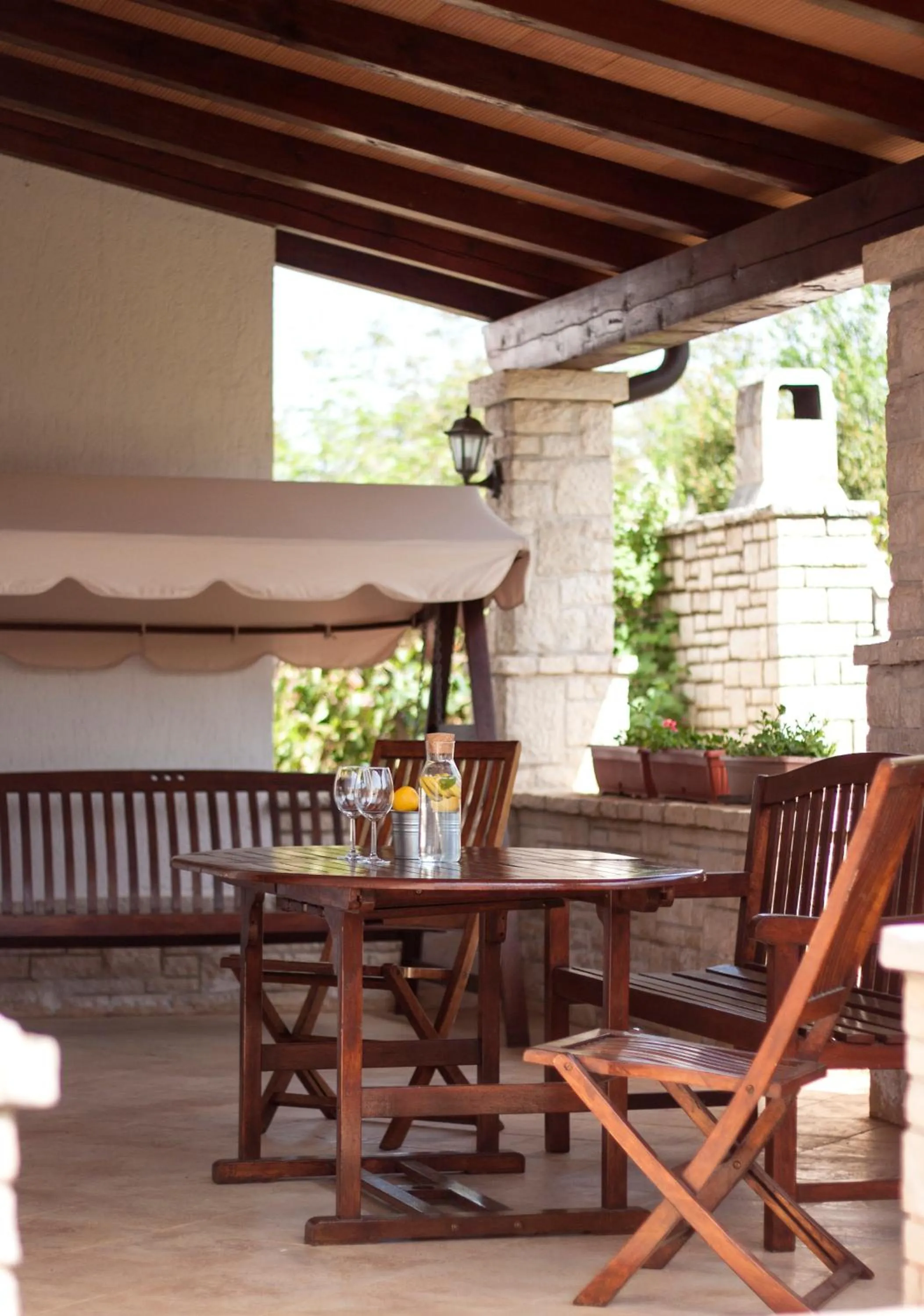 Balcony/Terrace in Apartments Ivan & Tina