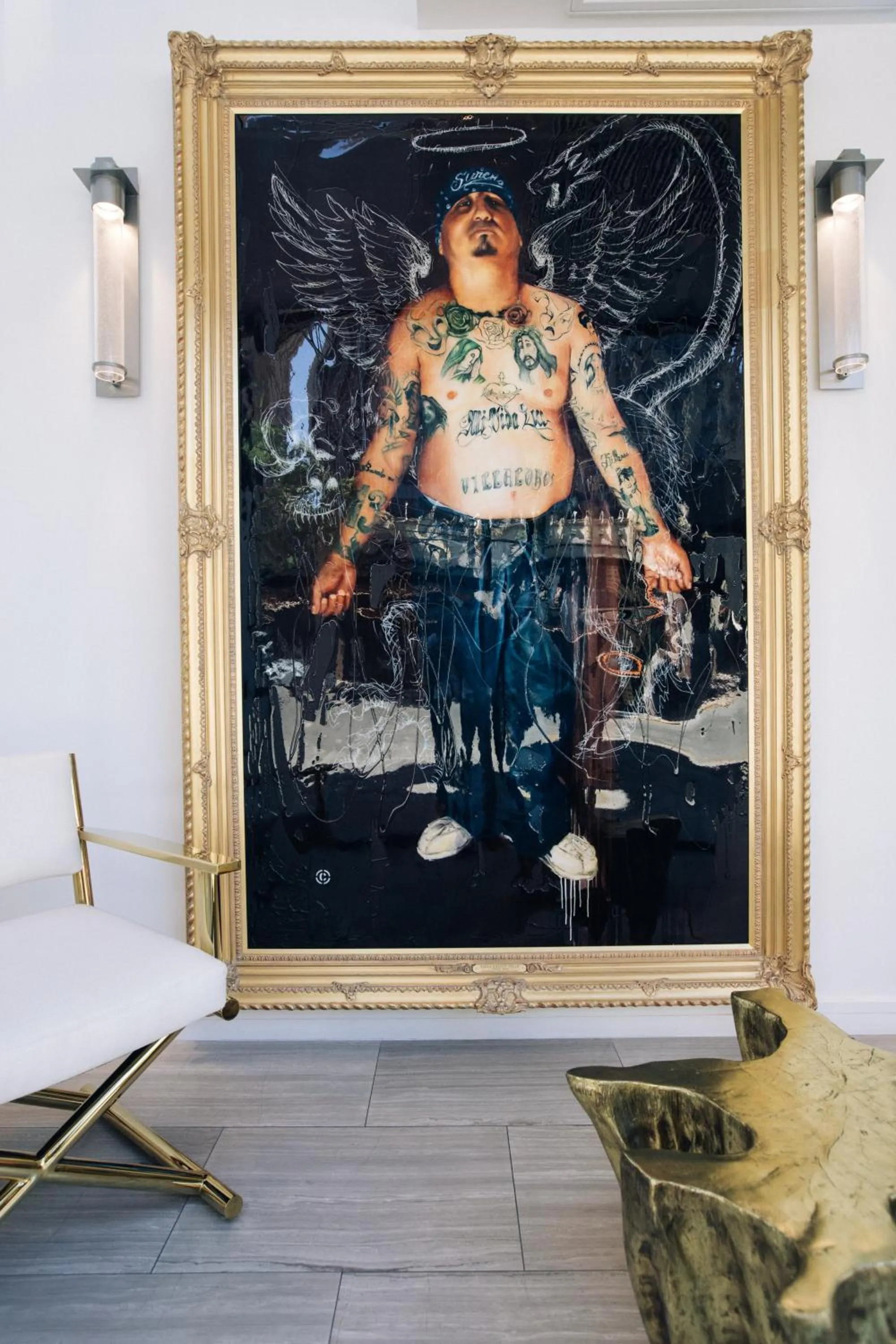 Decorative detail in Stanton House El Paso