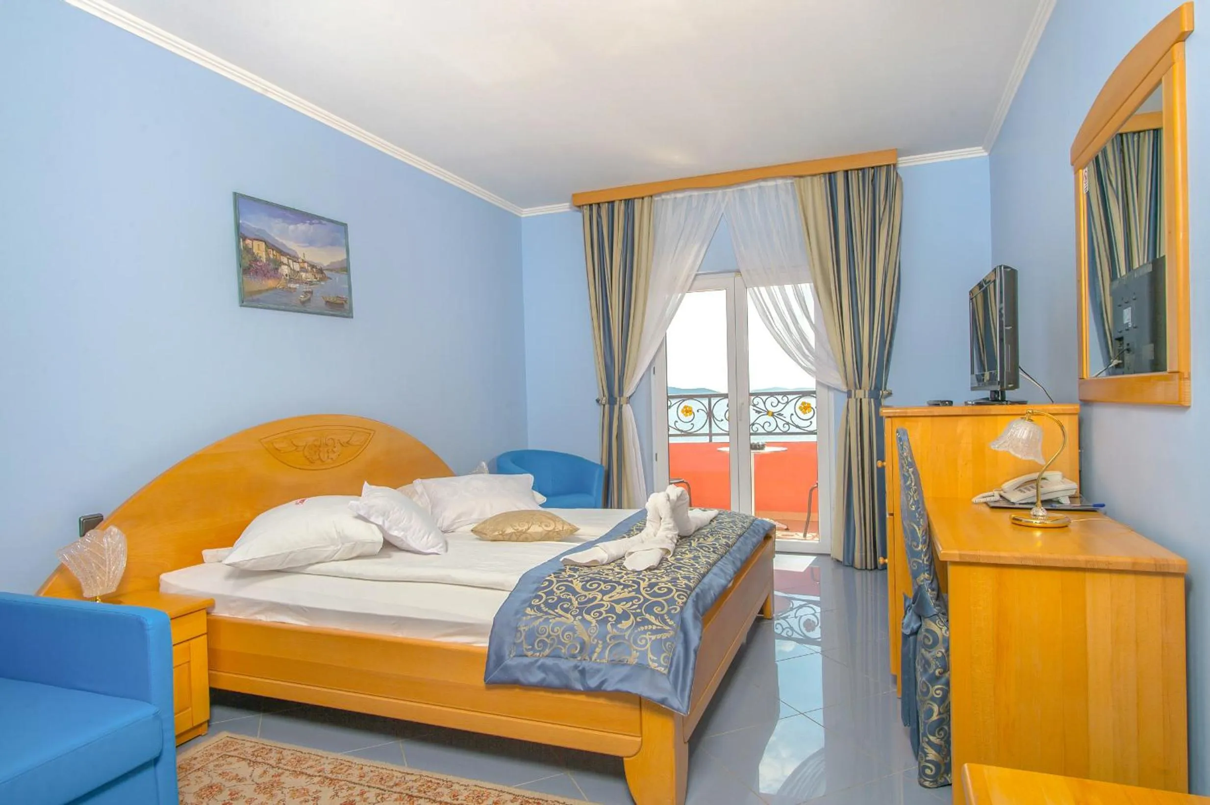 Bedroom, Bed in Hotel Miramare