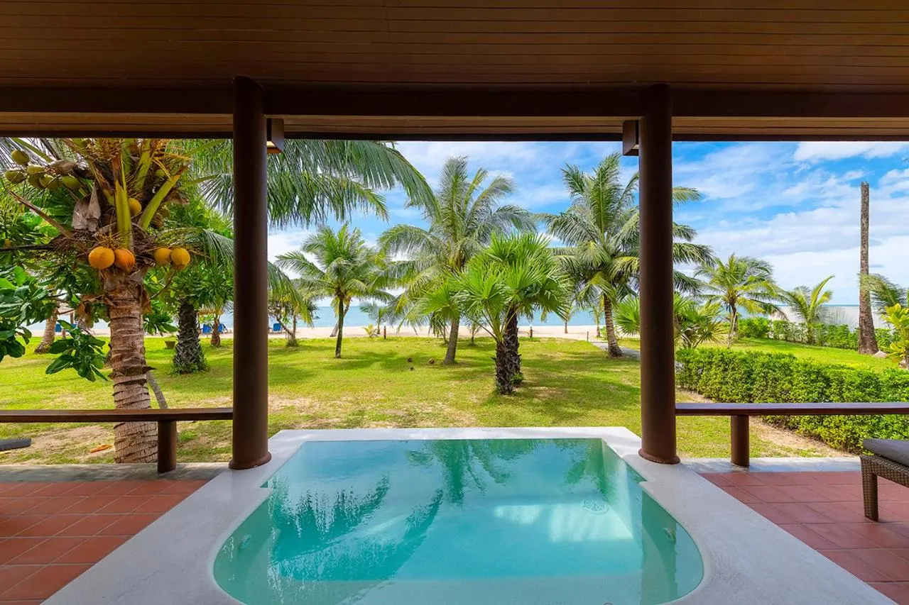 Pool view in C&N Kho Khao Beach Resort - SHA Plus