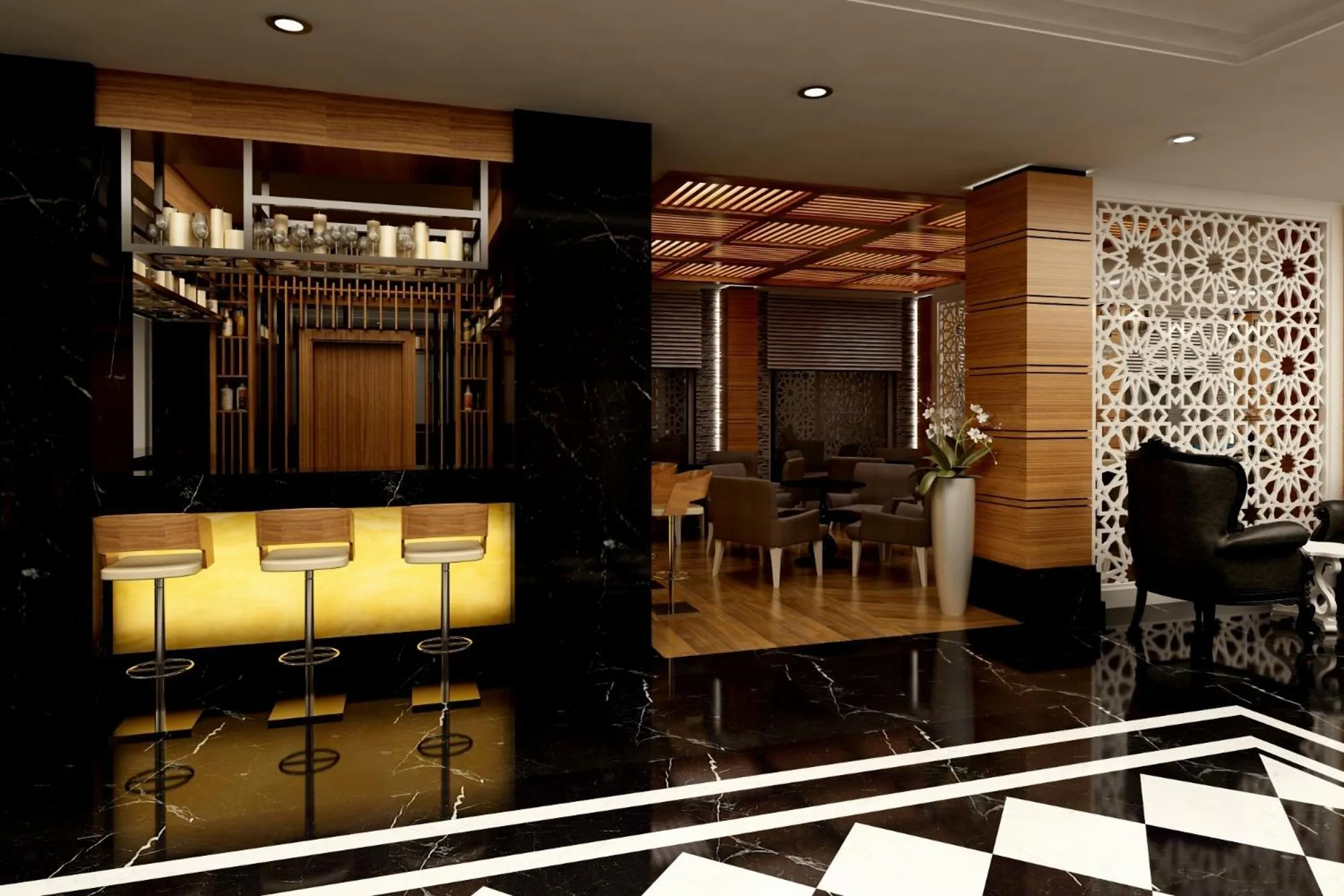 Lounge or bar in Selcukhan Hotel