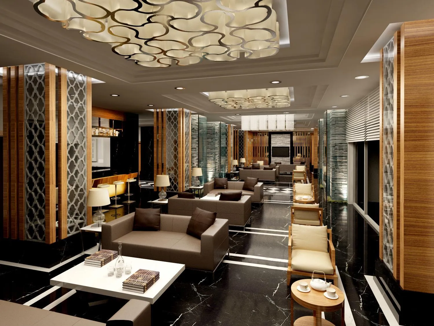 Communal lounge/ TV room in Selcukhan Hotel