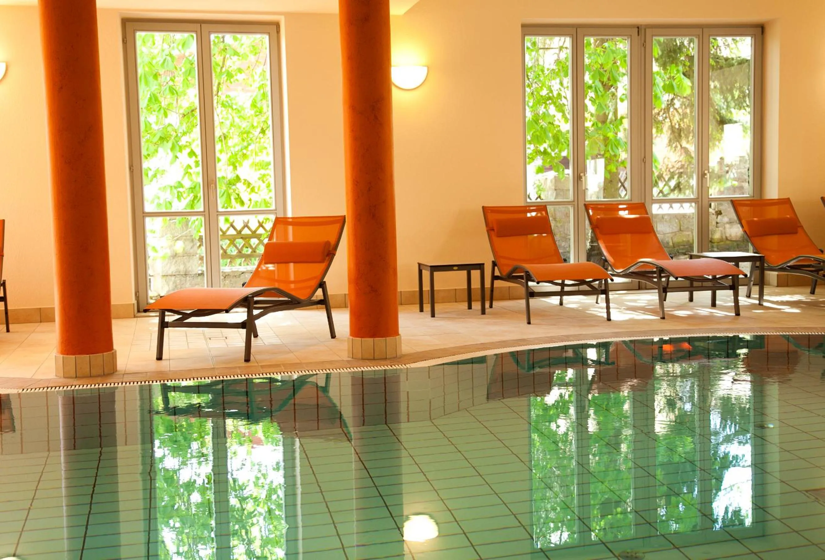 Swimming pool in Hotel St. Florian