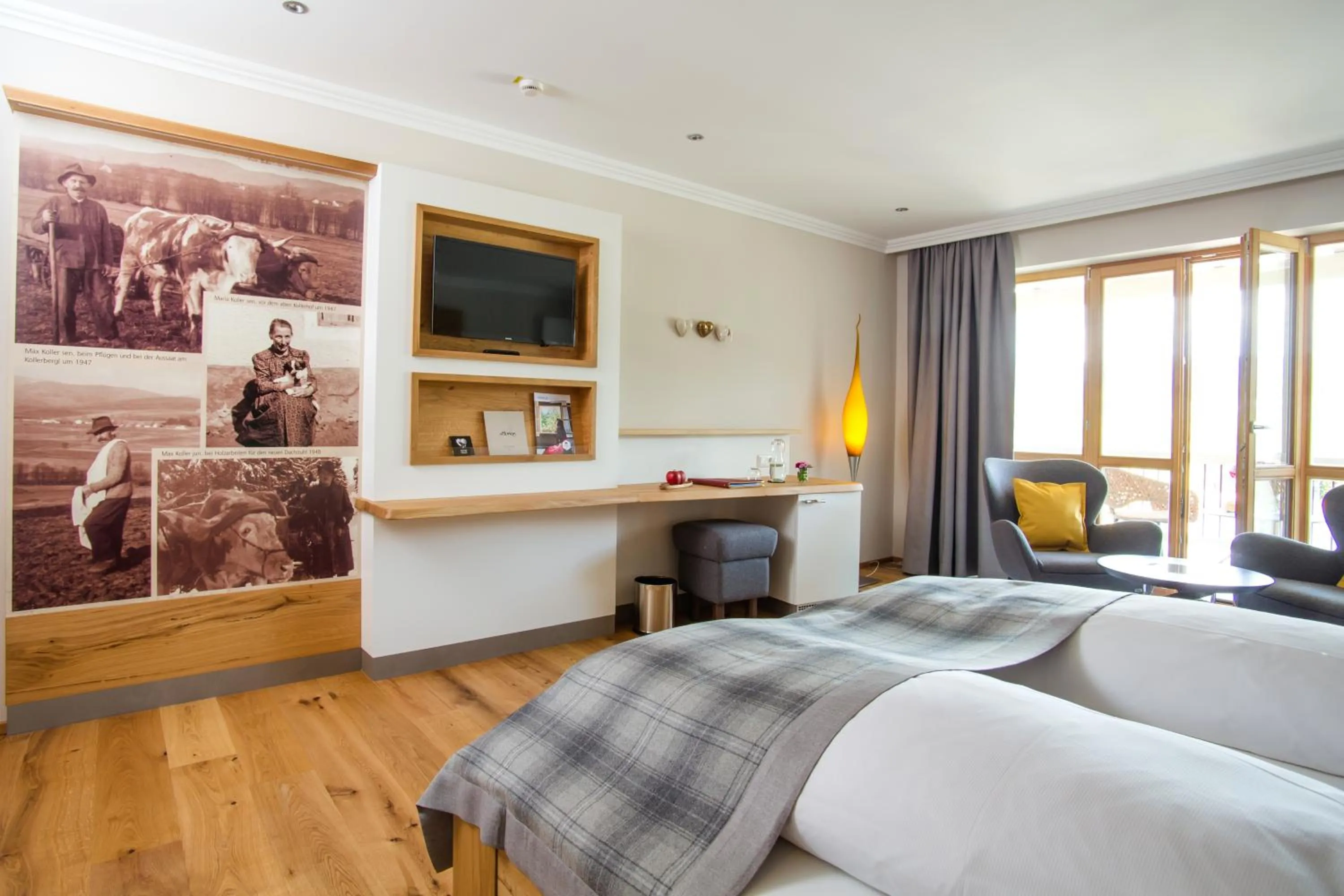 Photo of the whole room, Bed in Hotel St. Florian