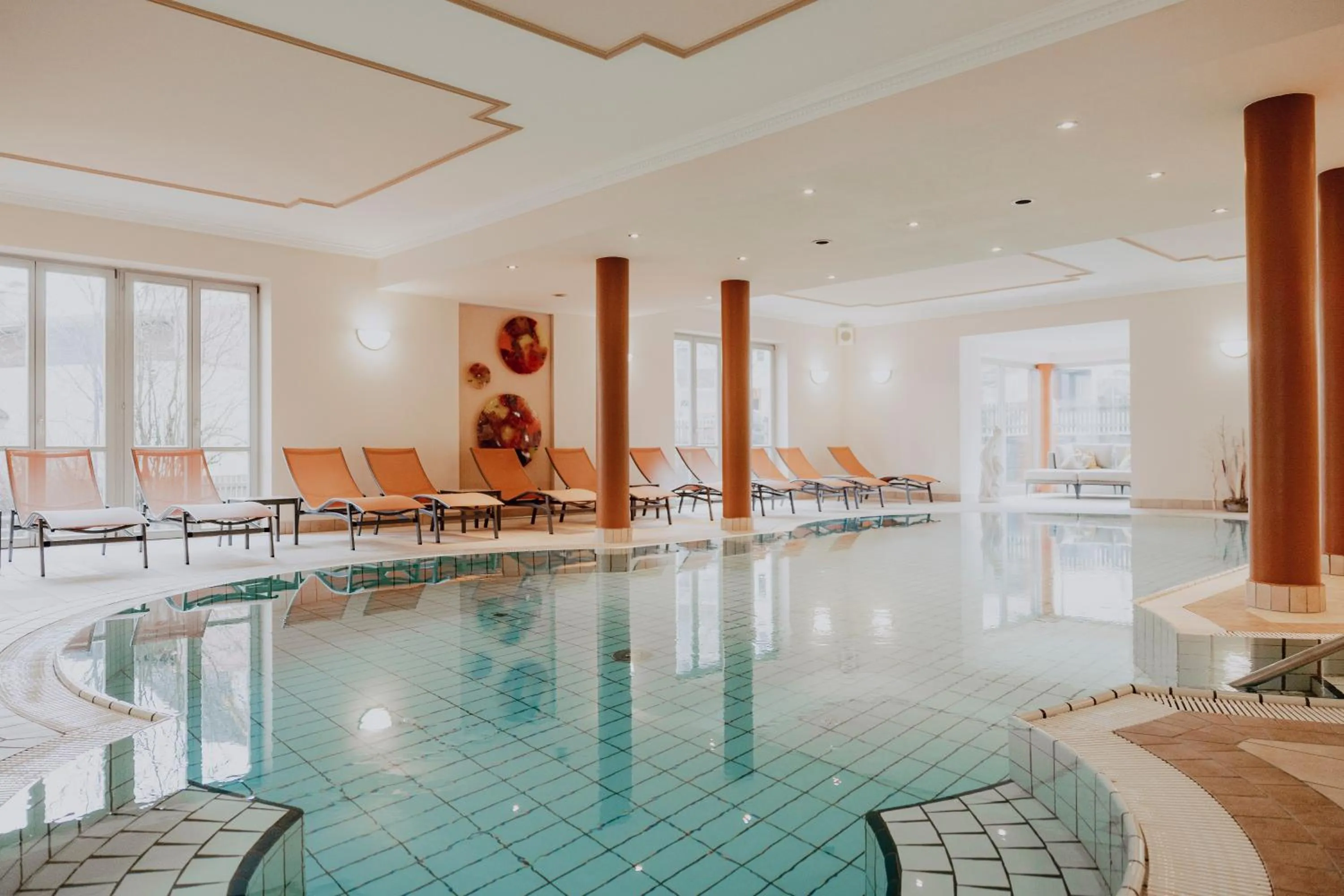 Swimming pool in Hotel St. Florian