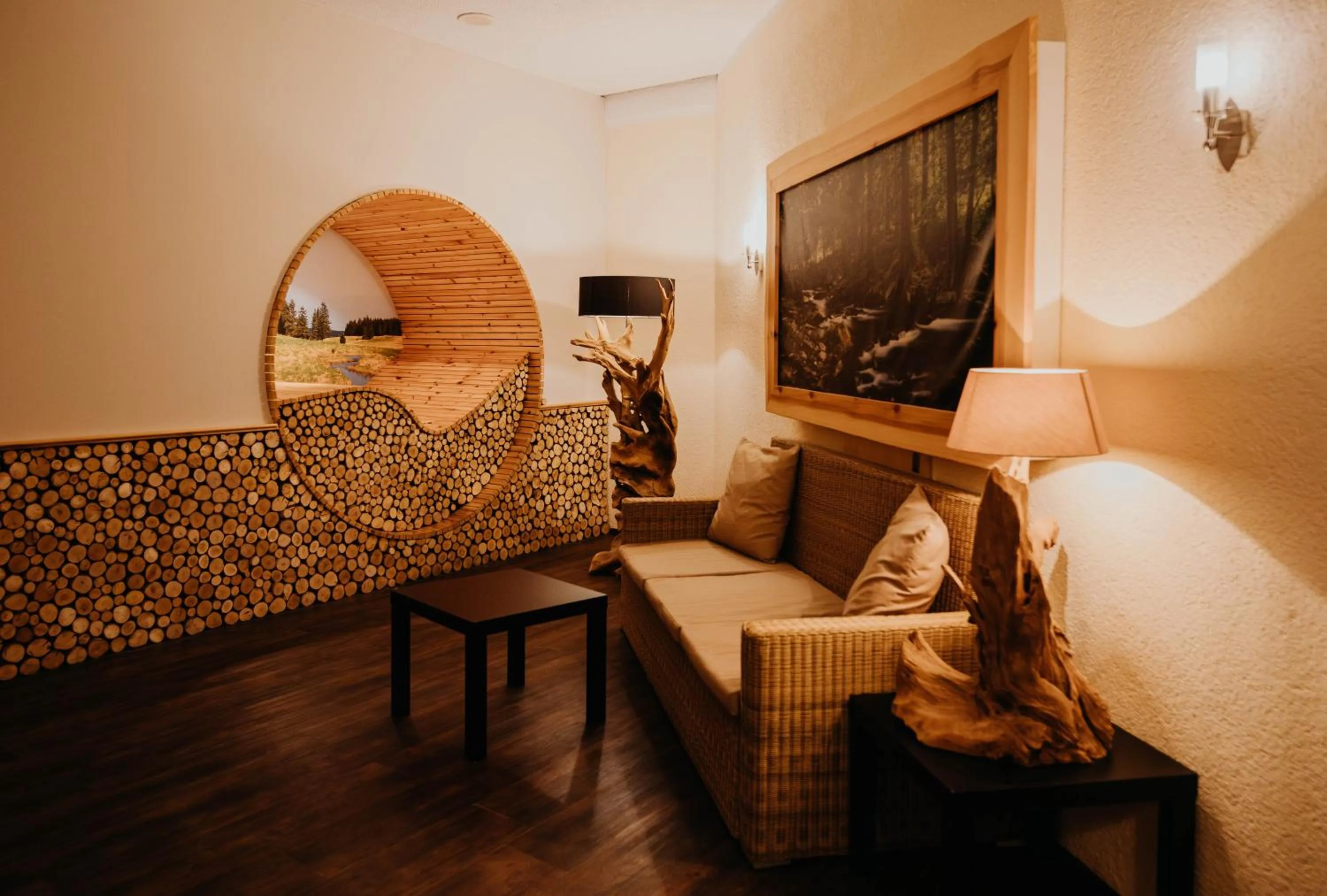 Spa and wellness centre/facilities in Sonnenhotel Hoher Hahn