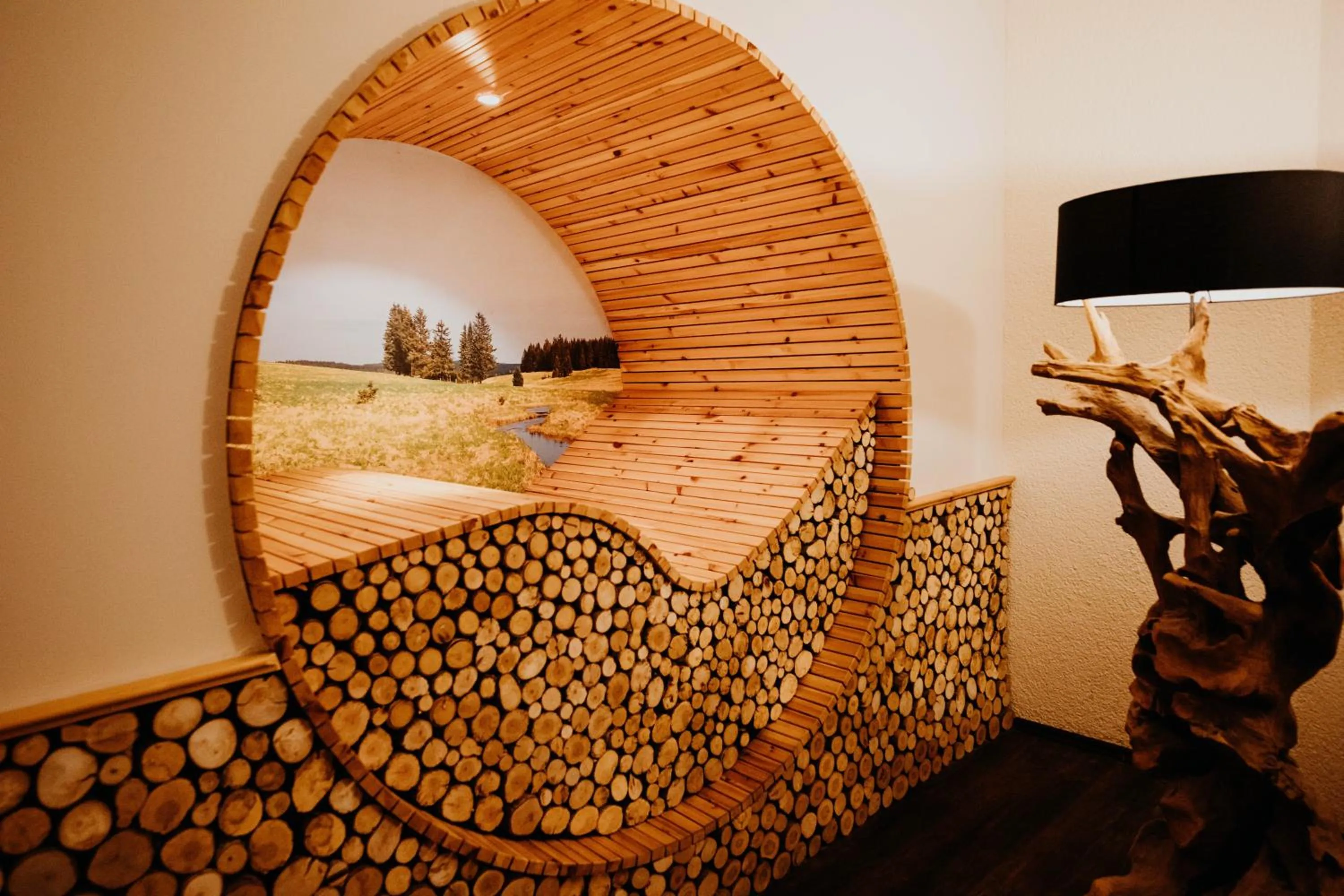 Swimming pool in Sonnenhotel Hoher Hahn