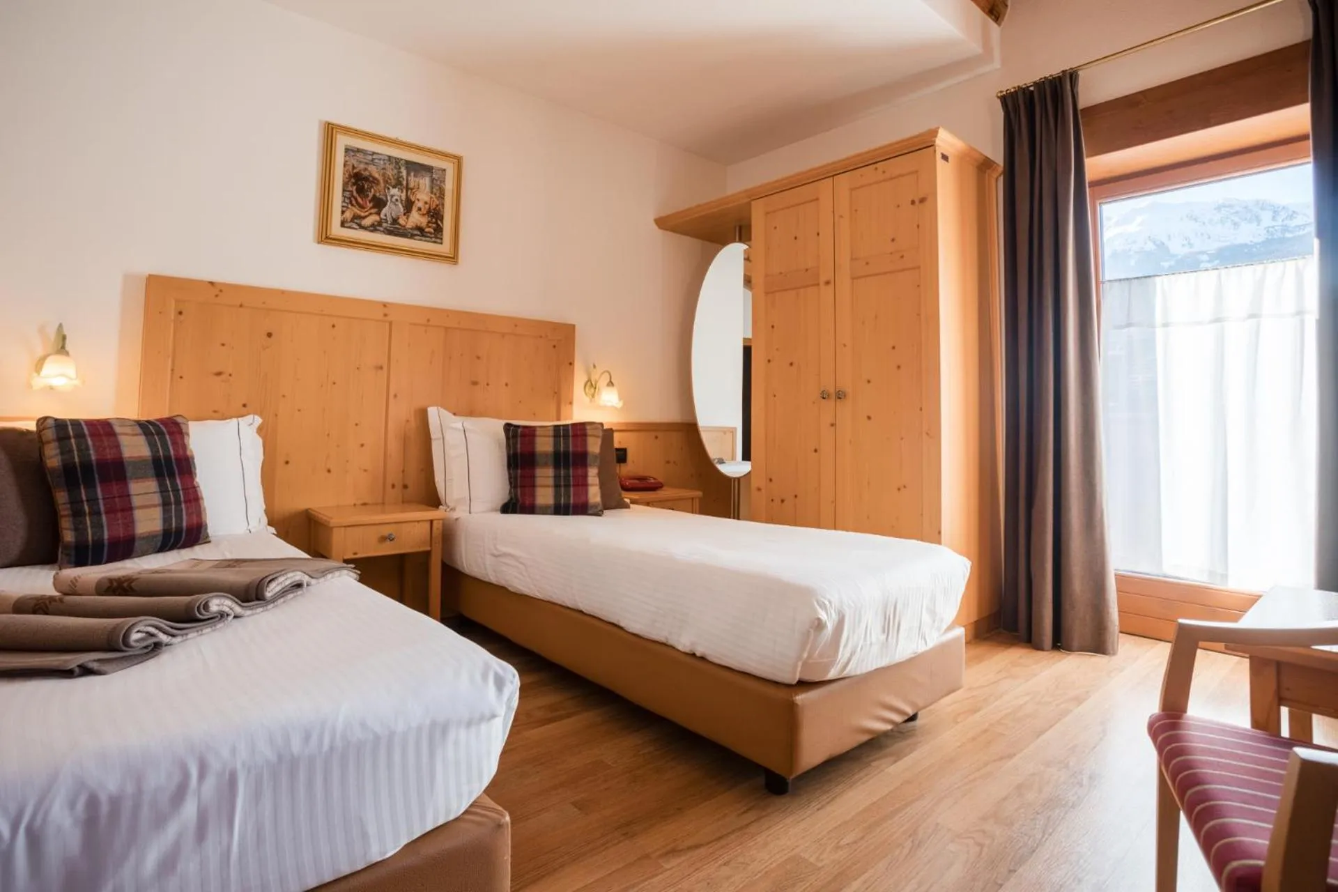 Bedroom, Bed in Olimpia Hotel