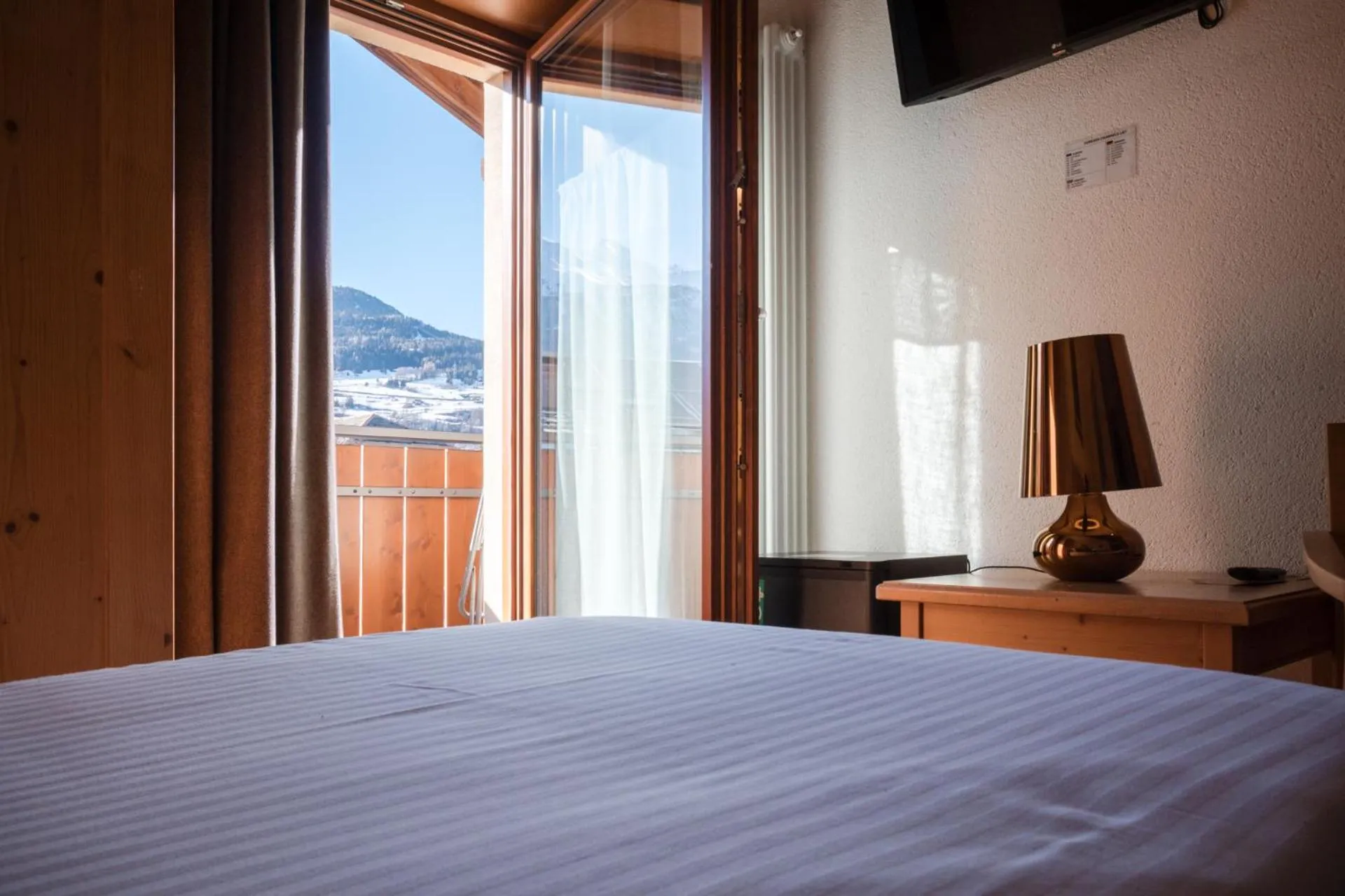 Bedroom, Bed in Olimpia Hotel