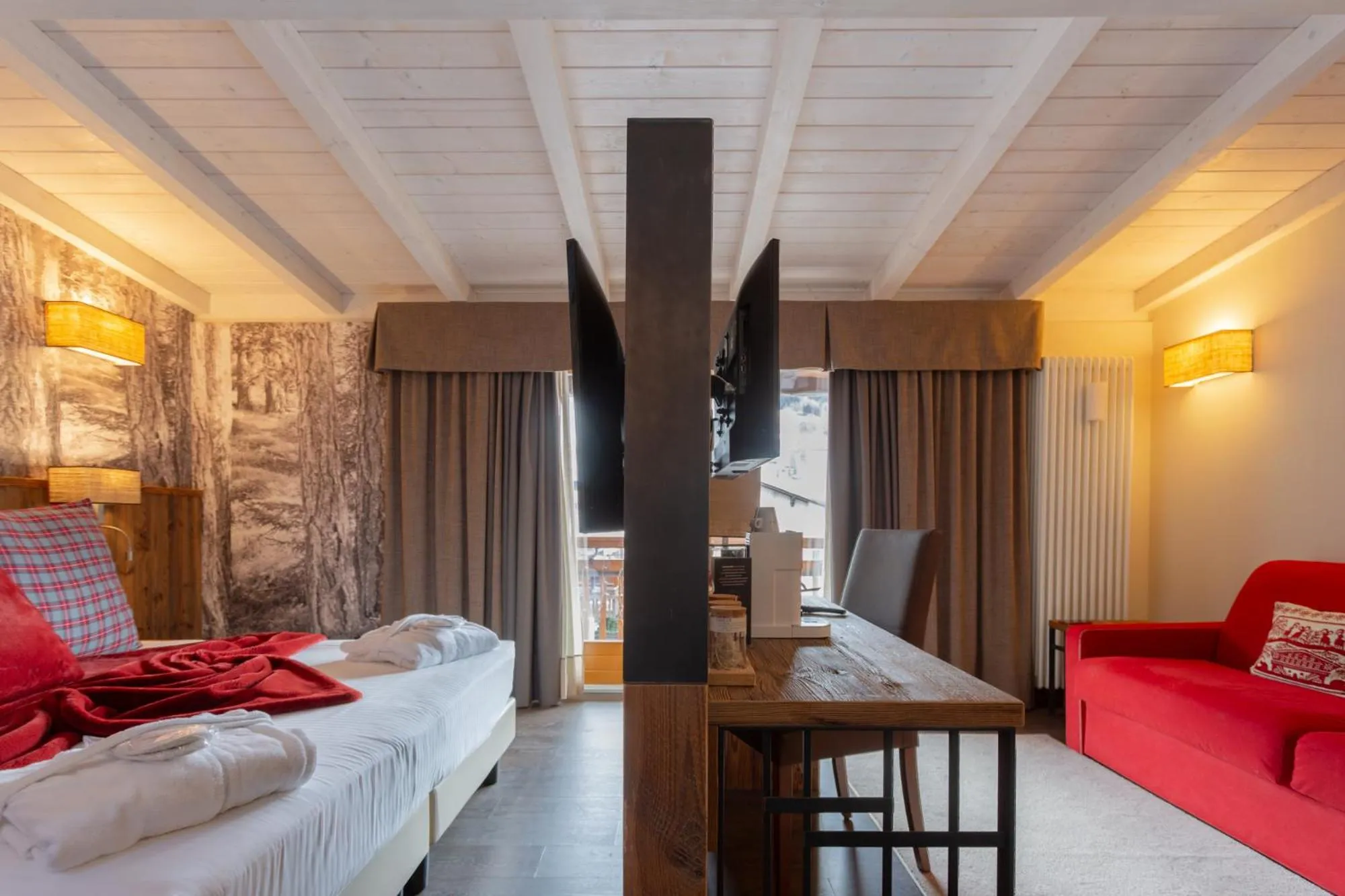 Bed in Olimpia Hotel