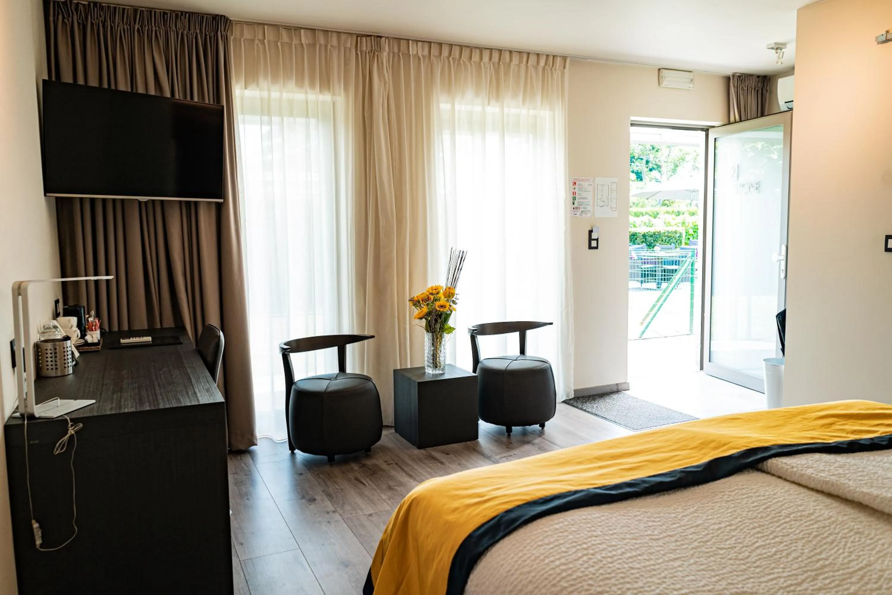 Photo of the whole room, Bed in Abalona Hotel & Apartments