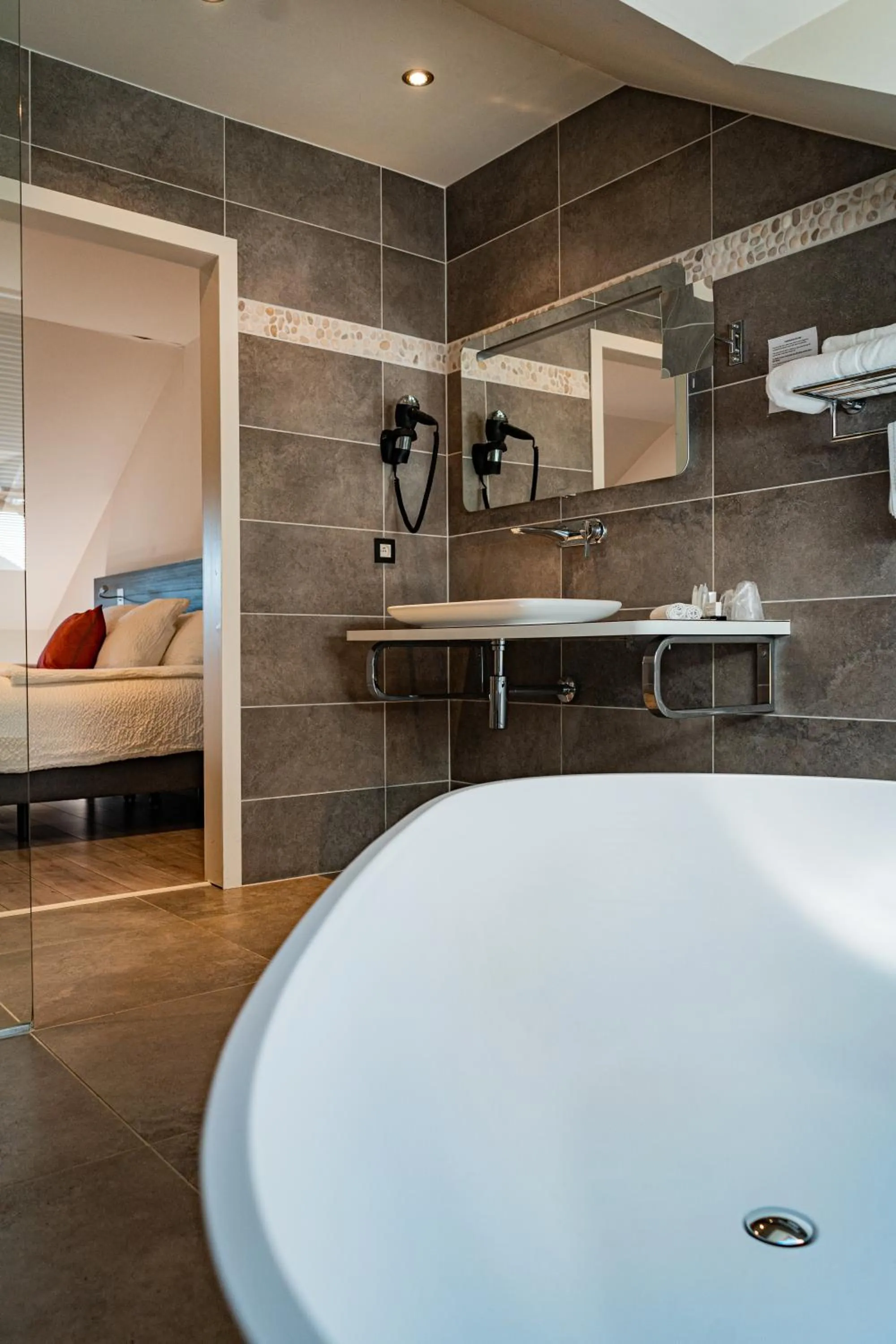 Bathroom in Abalona Hotel & Apartments