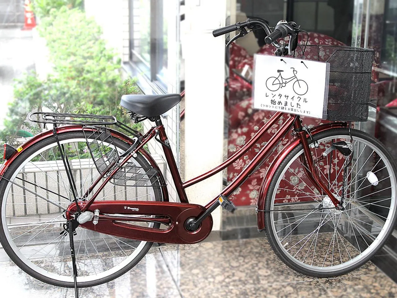 Cycling in Smile Hotel Fukuoka Okawa