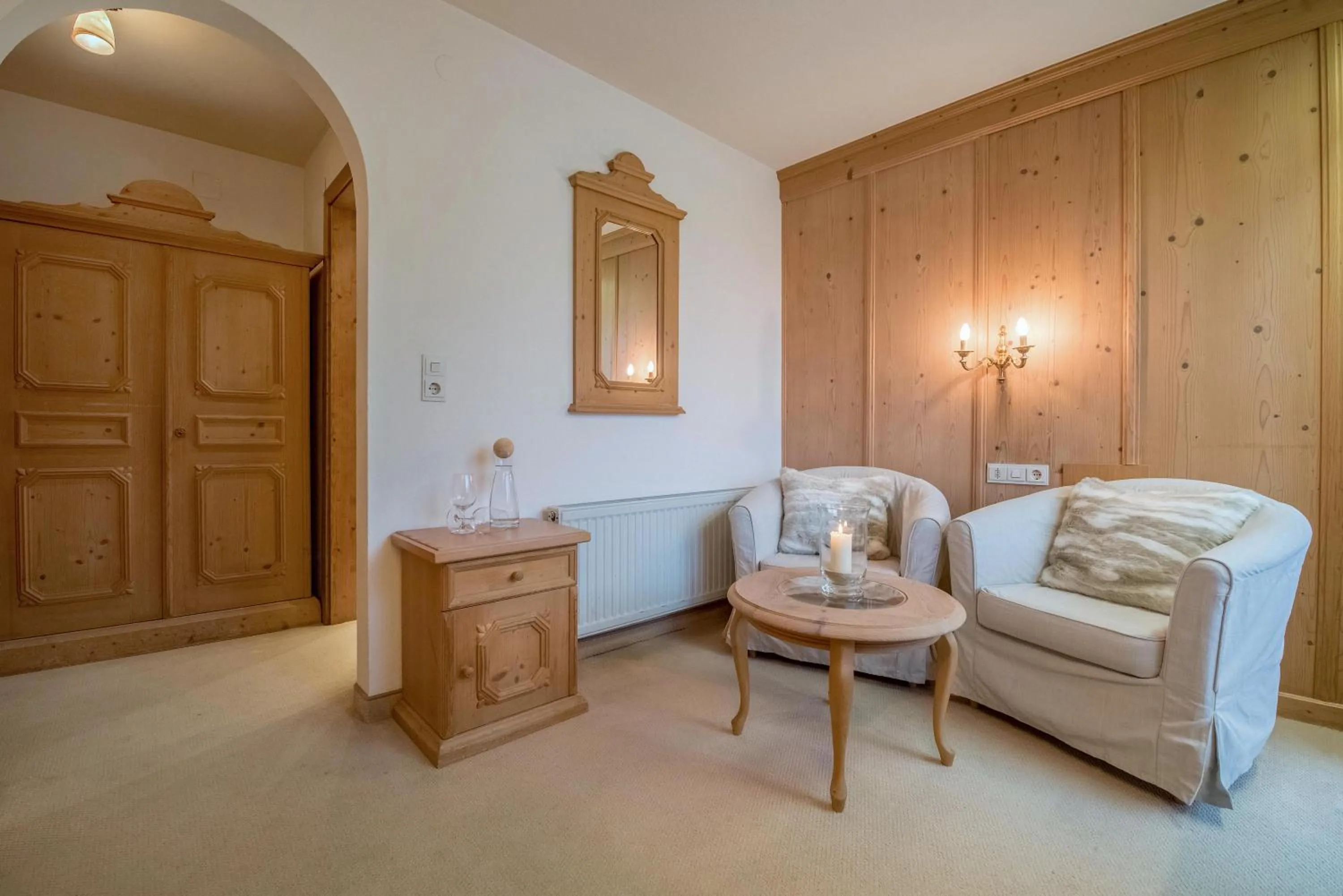 Seating area in Hotel Alpenblick Zillertal