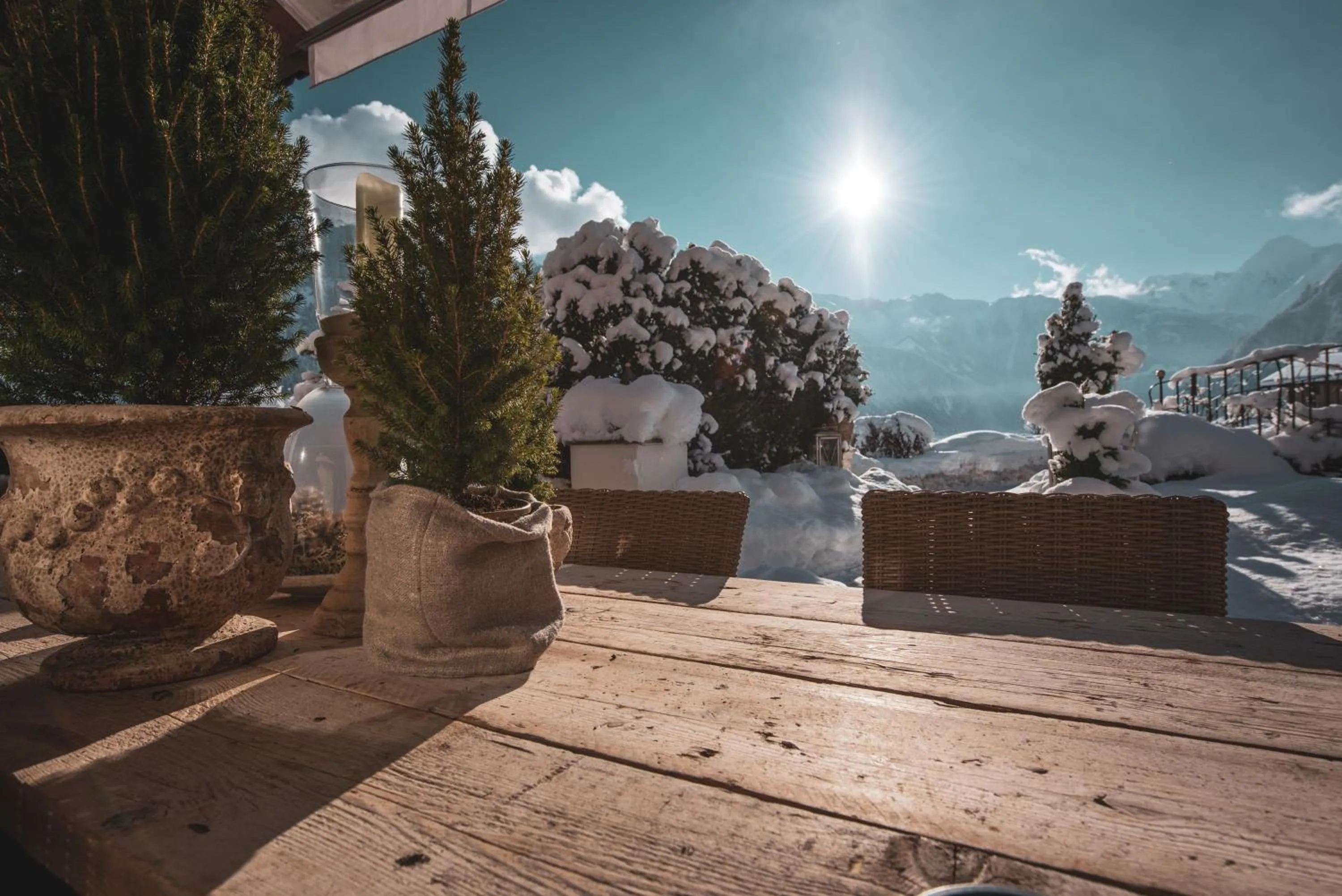 Winter in Hotel Alpenblick Zillertal