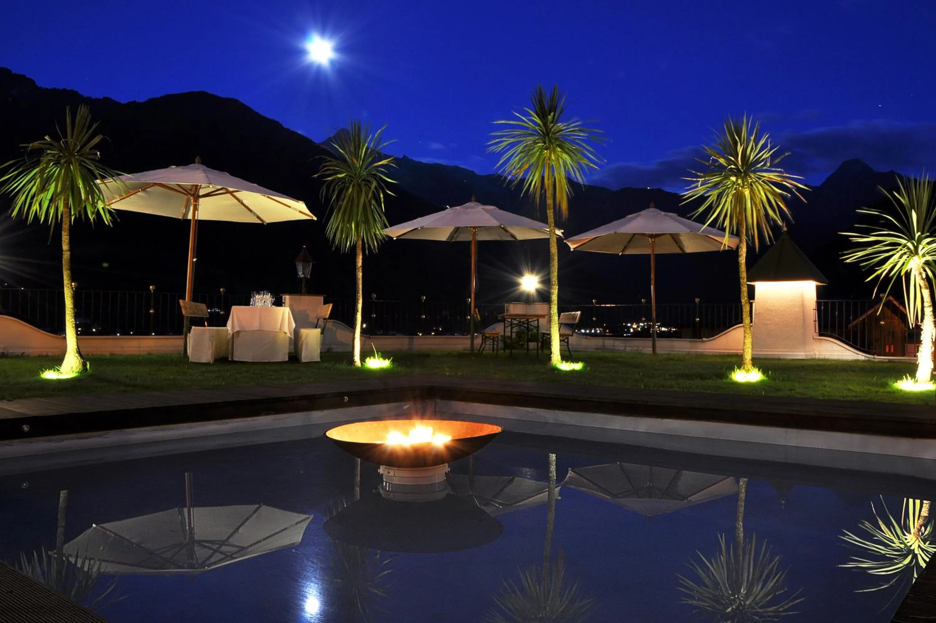 Garden in Hotel Alpenblick Zillertal