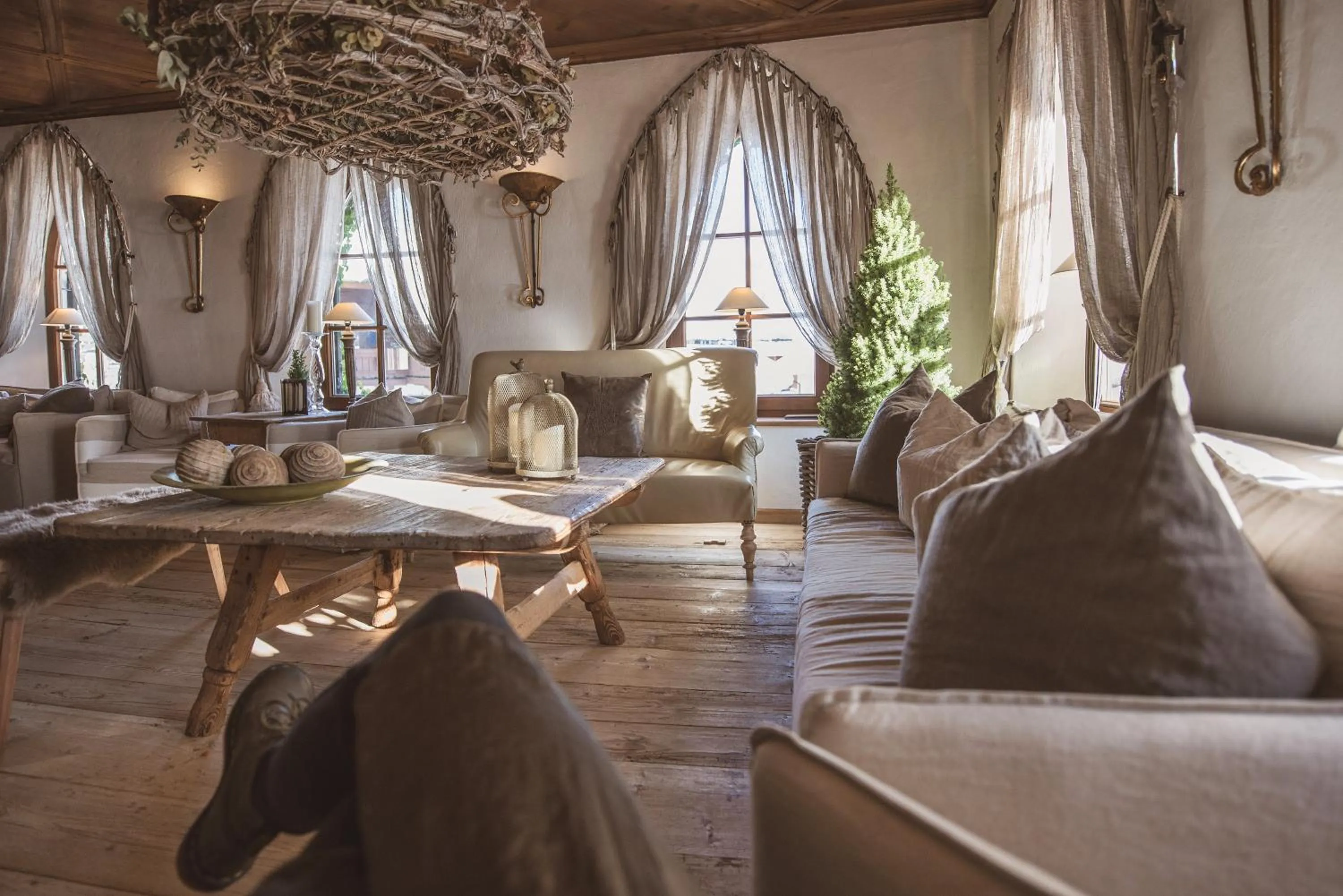 Lounge or bar in Hotel Alpenblick Zillertal