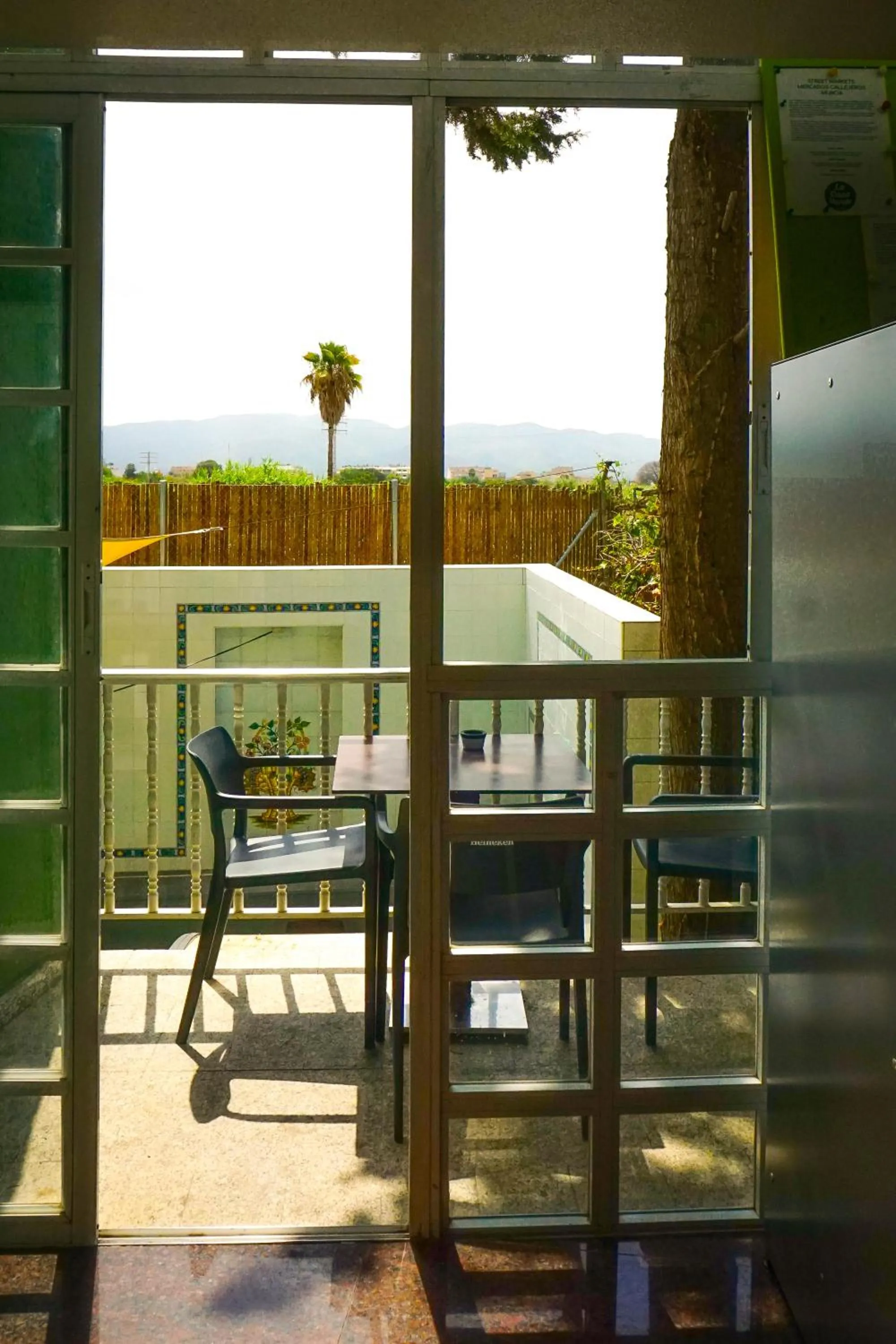 Patio in La Casa Verde