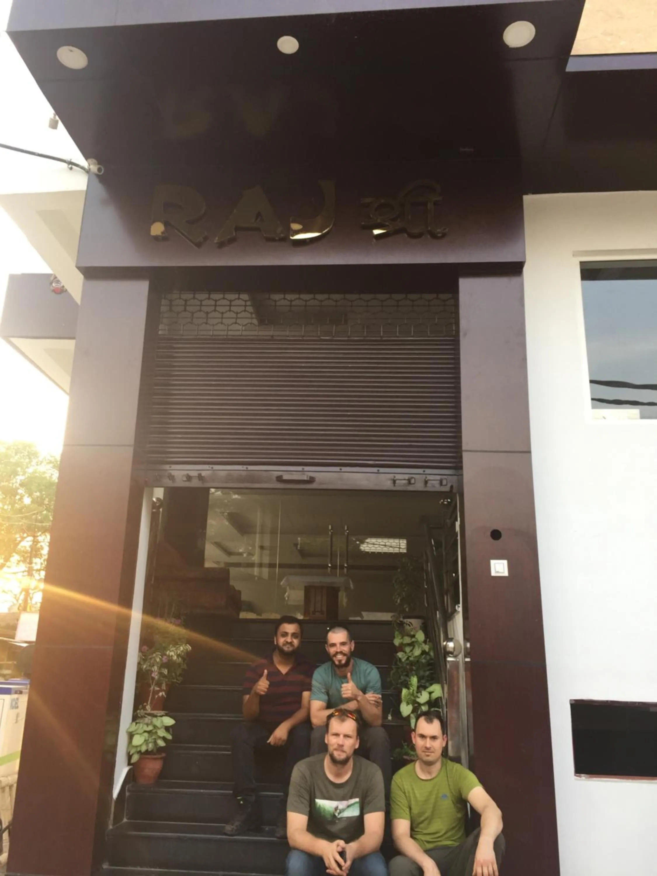 group of guests in Hotel Rajshree