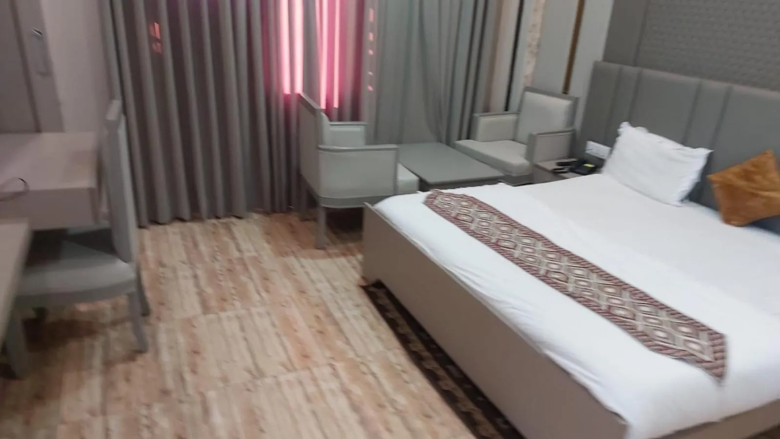 Bed in Hotel Rajshree