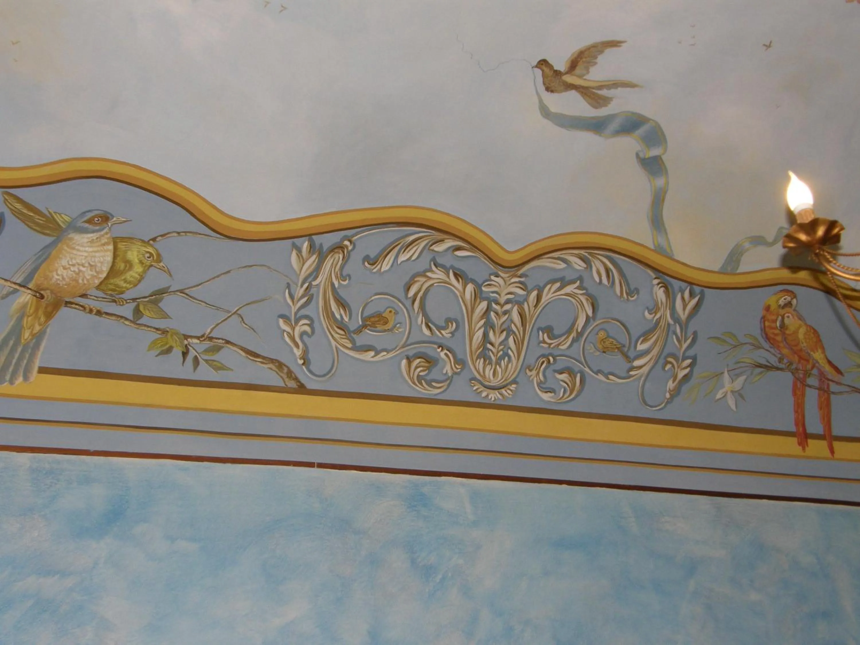 Decorative detail in Il Gattopardo House