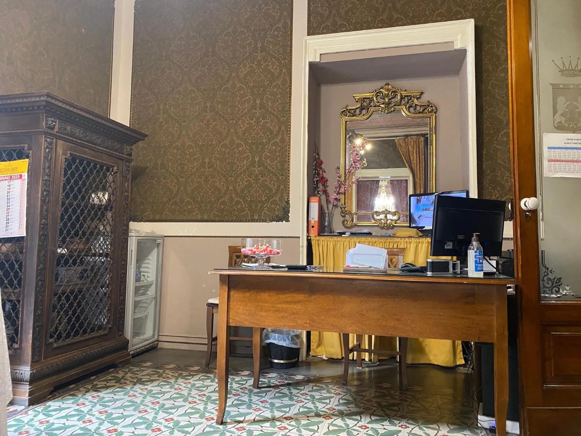 Lobby or reception in Il Gattopardo House