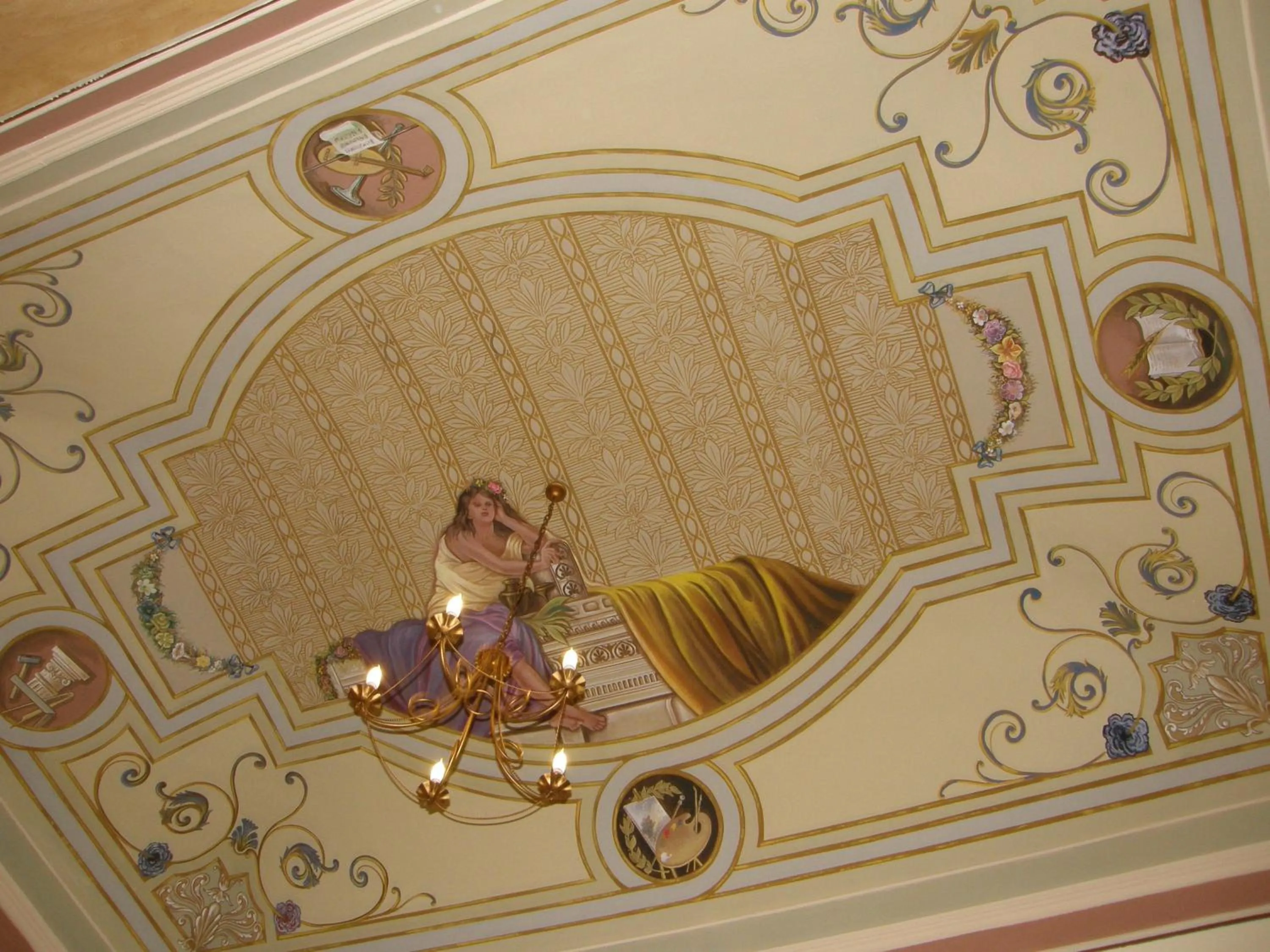 Decorative detail in Il Gattopardo House