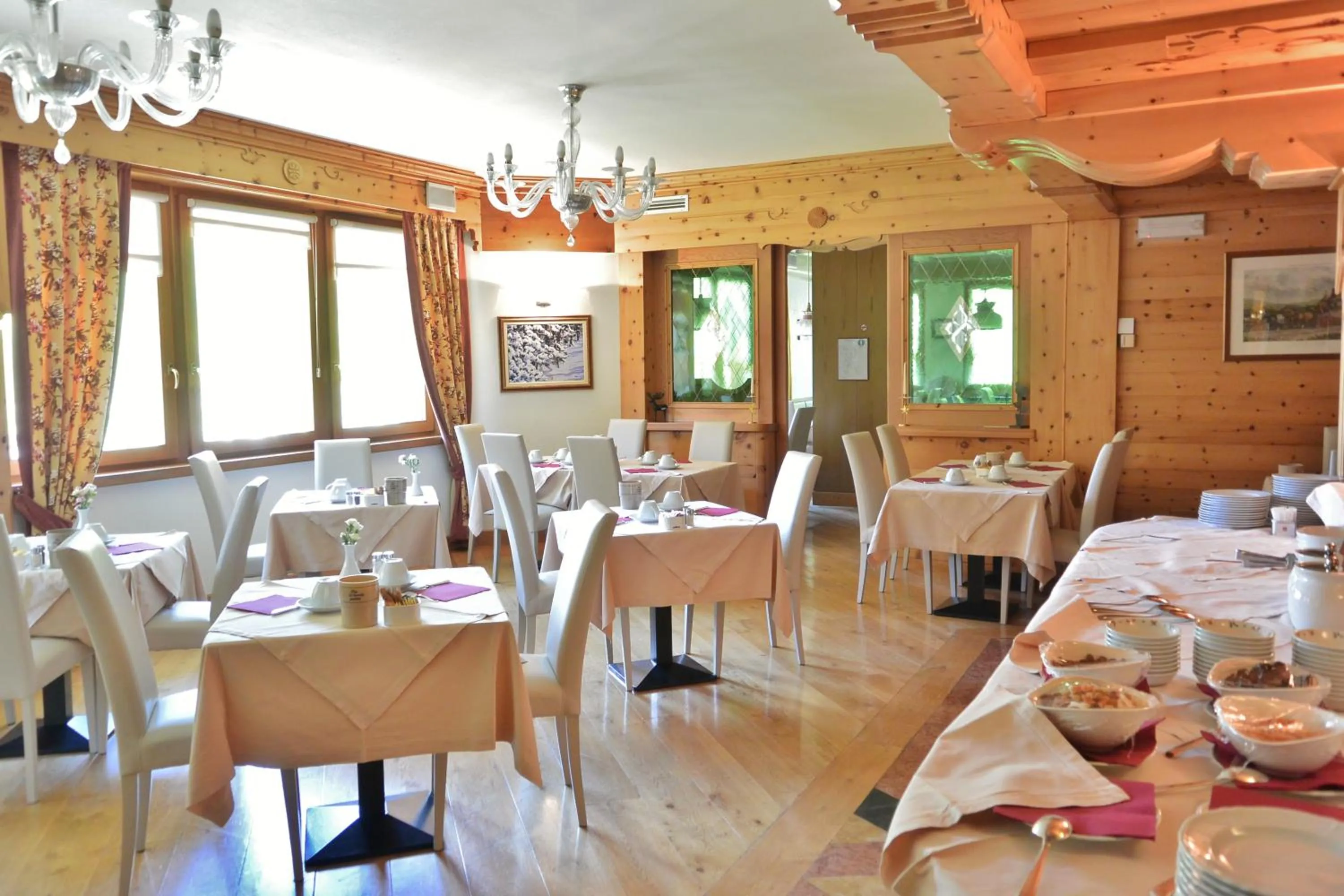 Restaurant/places to eat in Hotel Posta