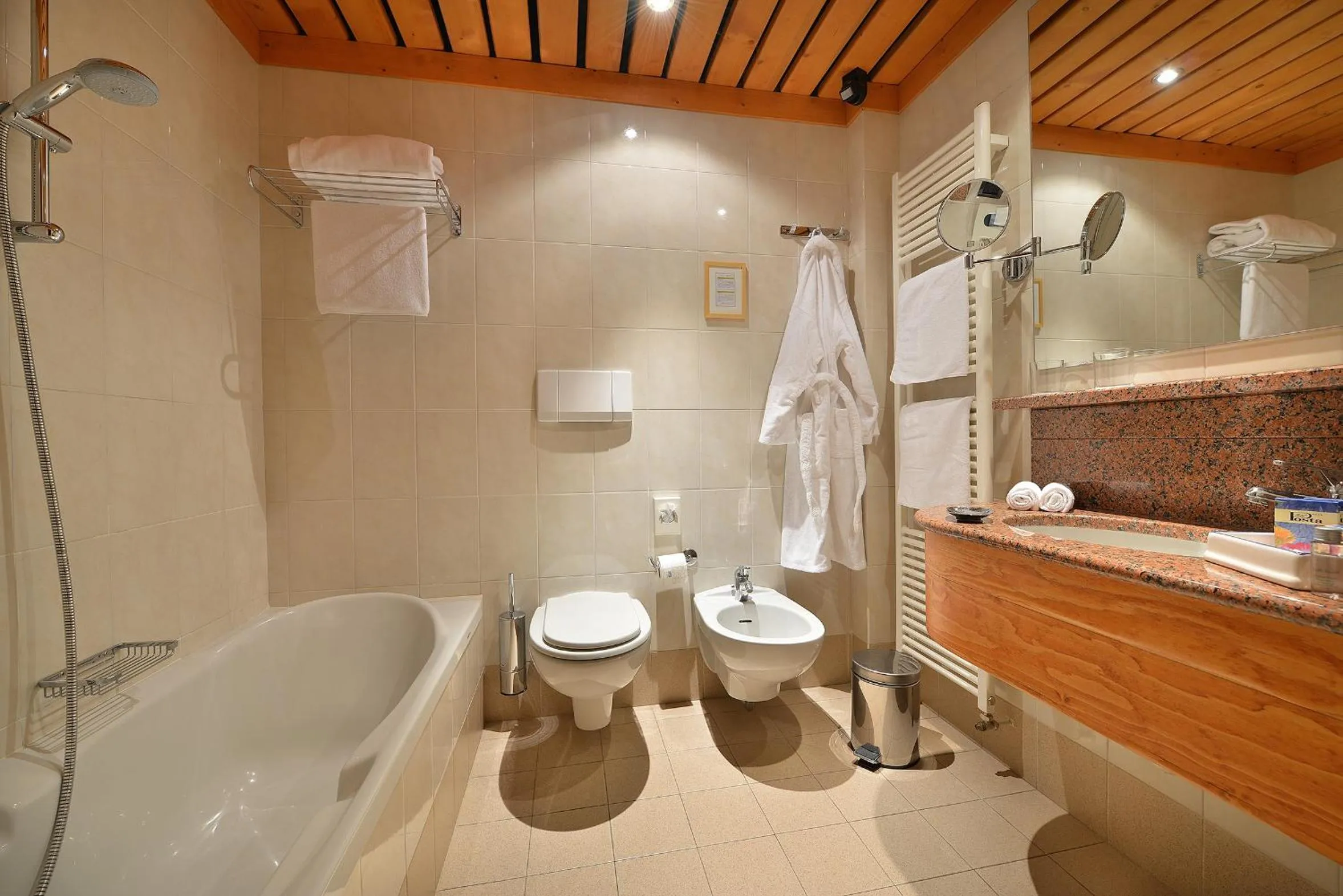 Bathroom in Hotel Posta