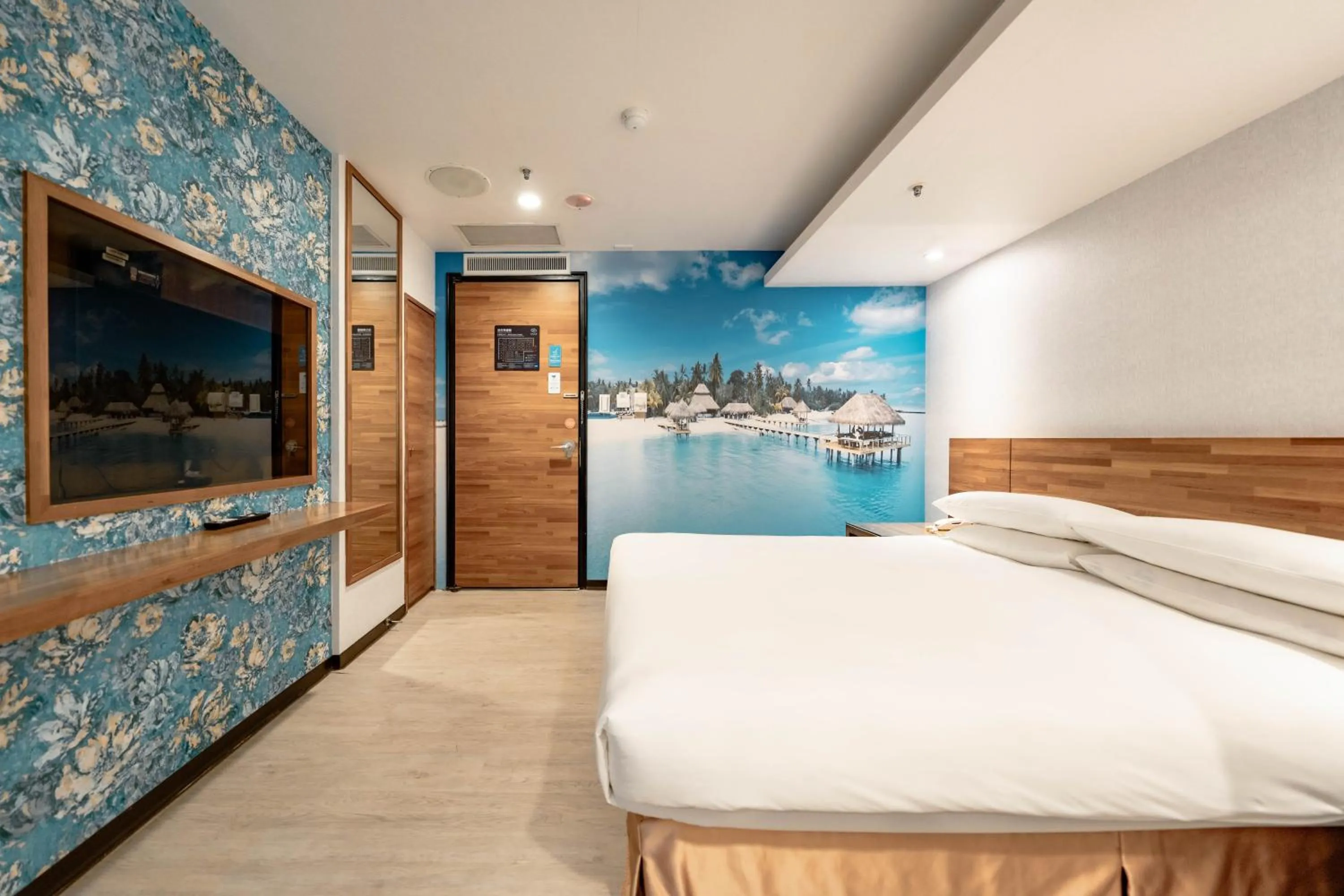 Photo of the whole room, Bed in 雲沐行旅 Hotel Cloud Arena-Daan