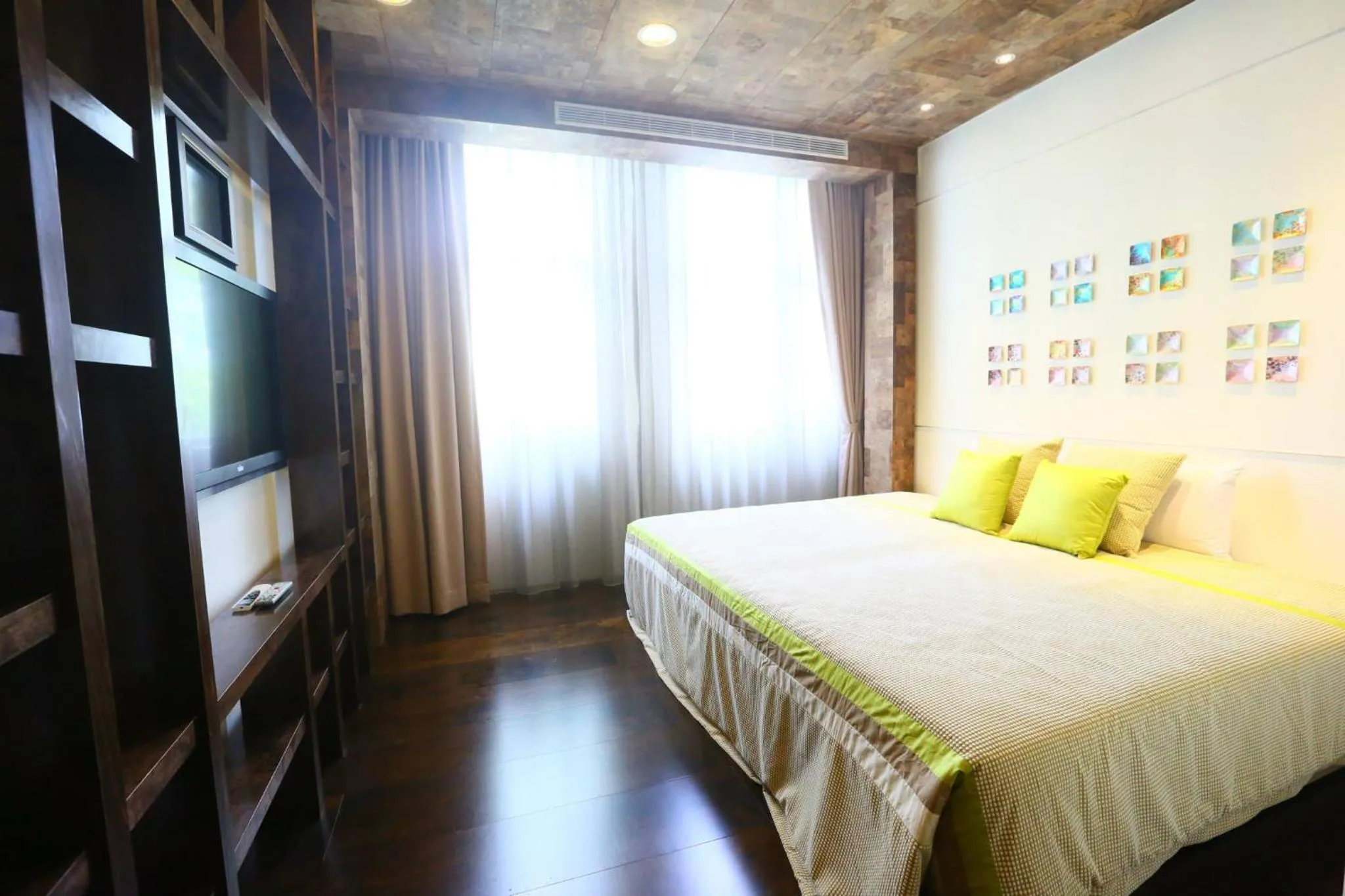 Bed in Zhi Da Craft Service Guest House