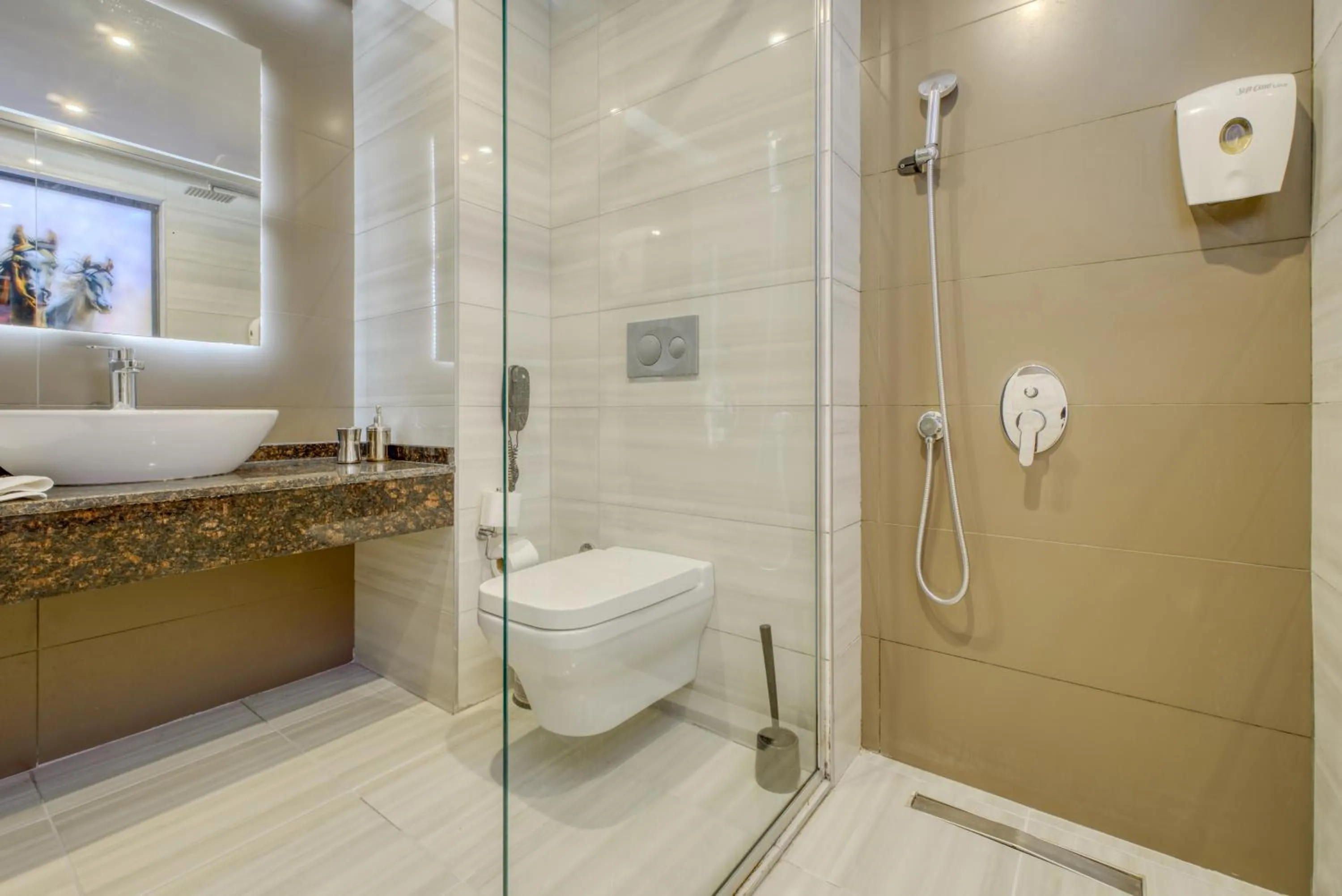 Shower in Sey Beach Hotel & Spa