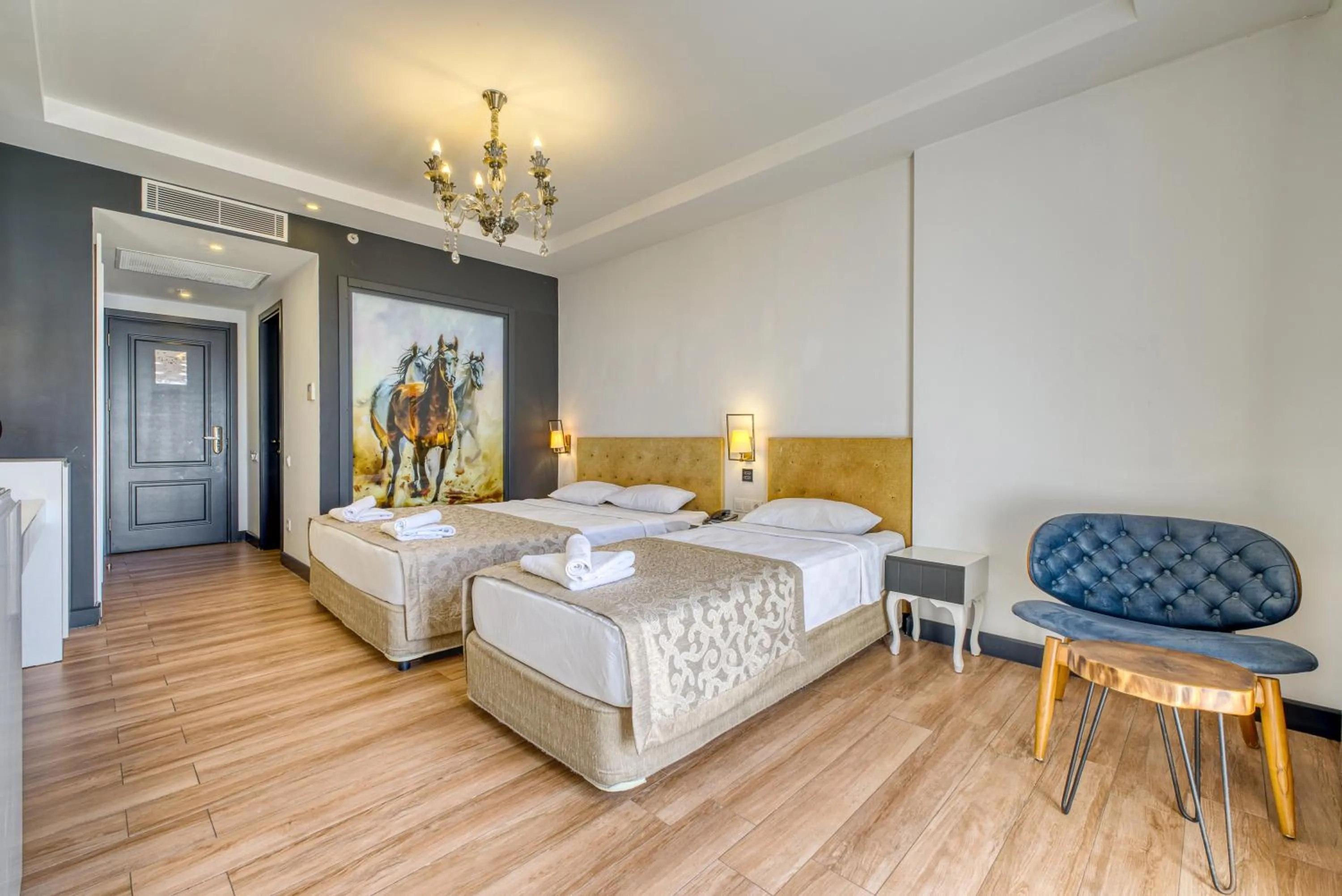 Bed in Sey Beach Hotel & Spa