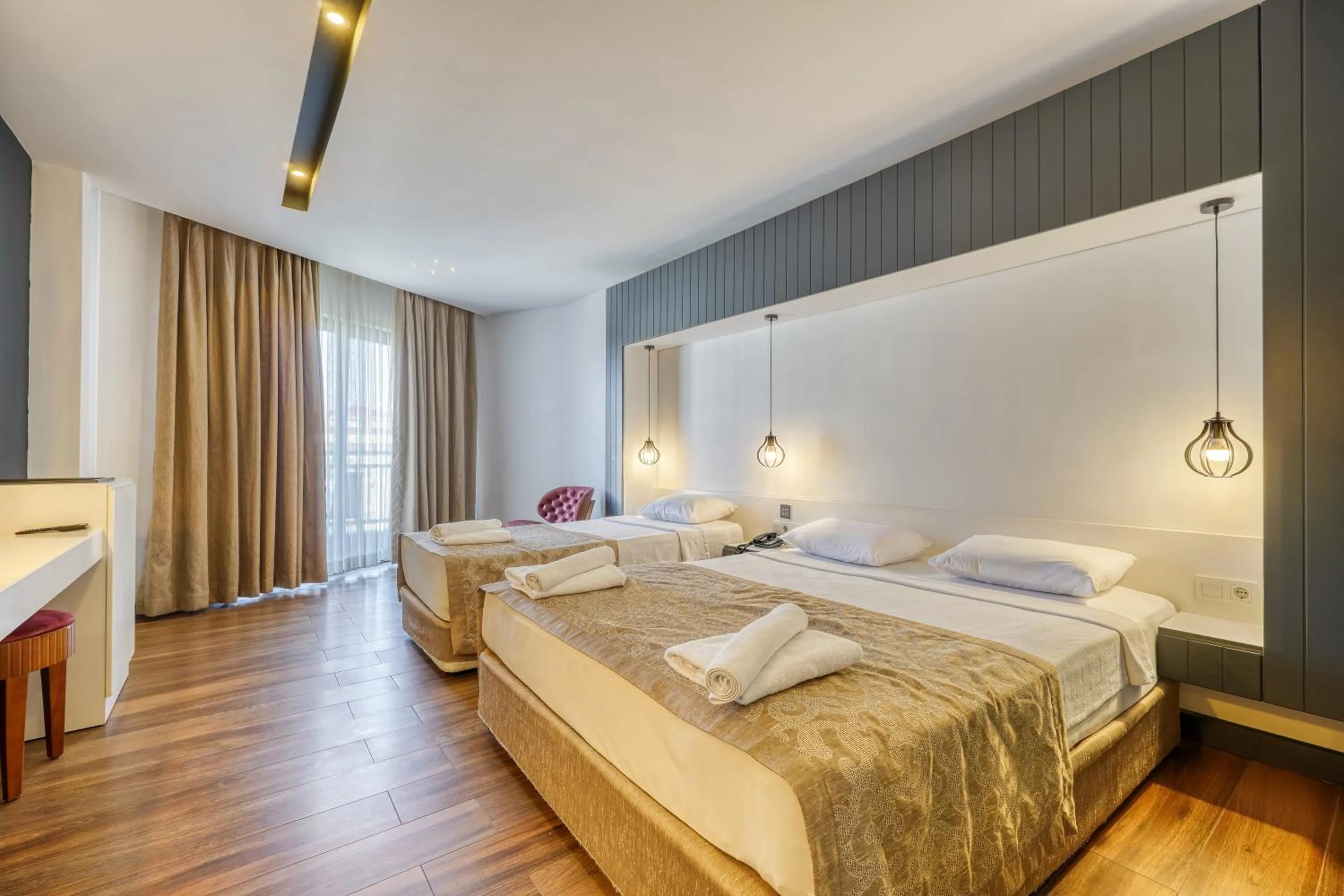 Bedroom, Bed in Sey Beach Hotel & Spa