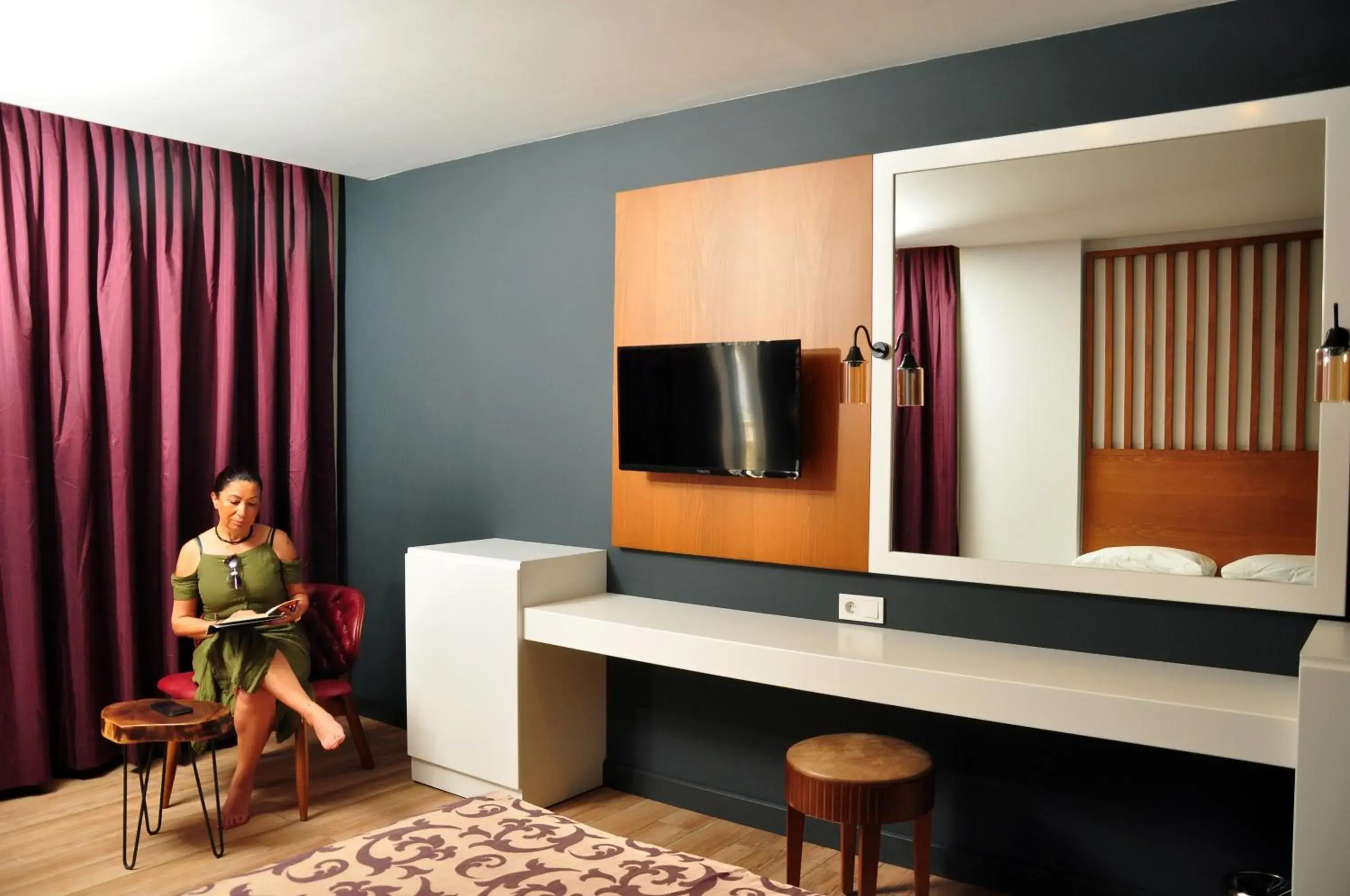 Double or Twin Room with Garden View in Sey Beach Hotel & Spa Double or Twin Room with Garden View in Sey Beach Hotel & Spa